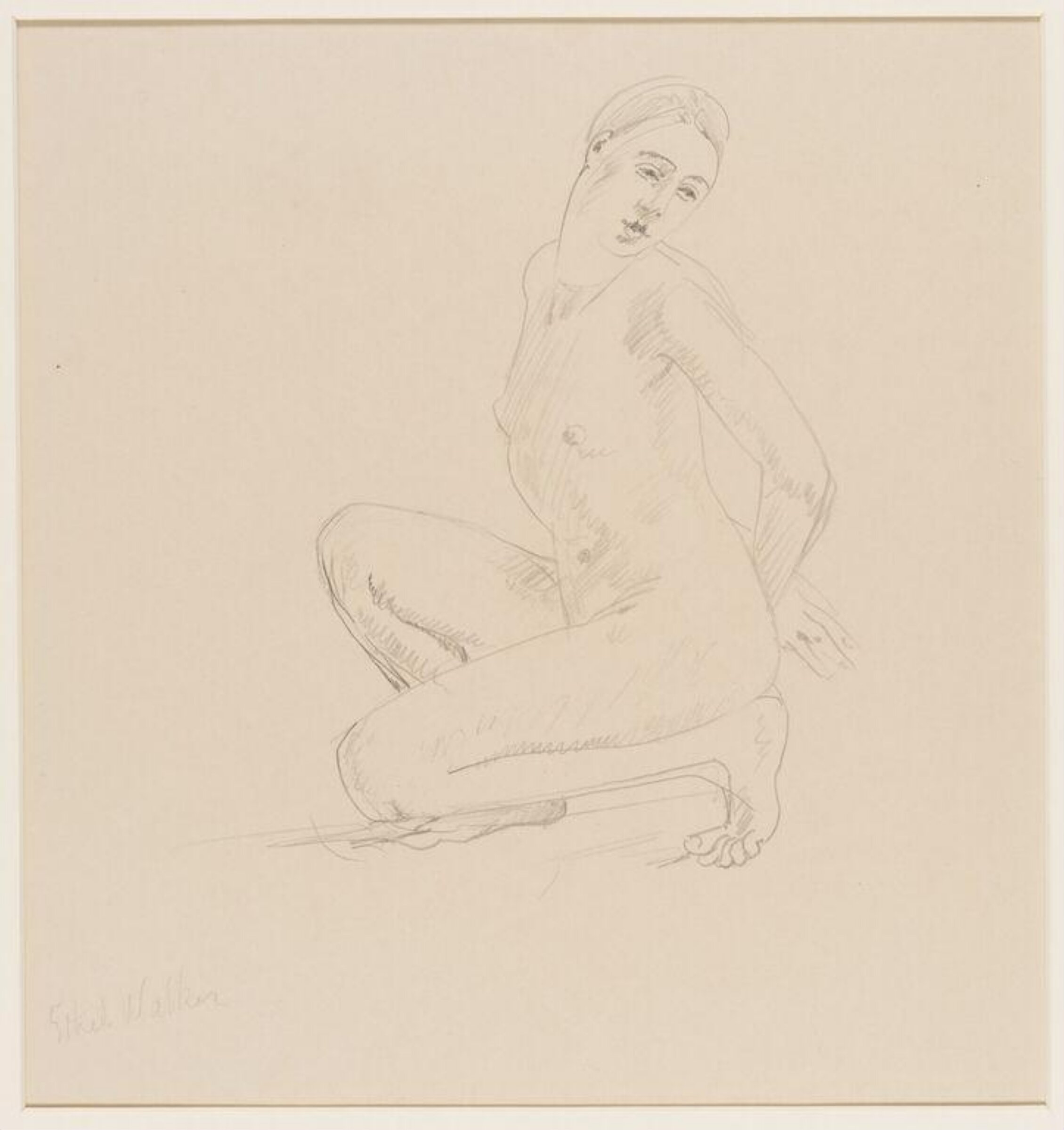 Drawing, Ethel Walker, ca. 1928