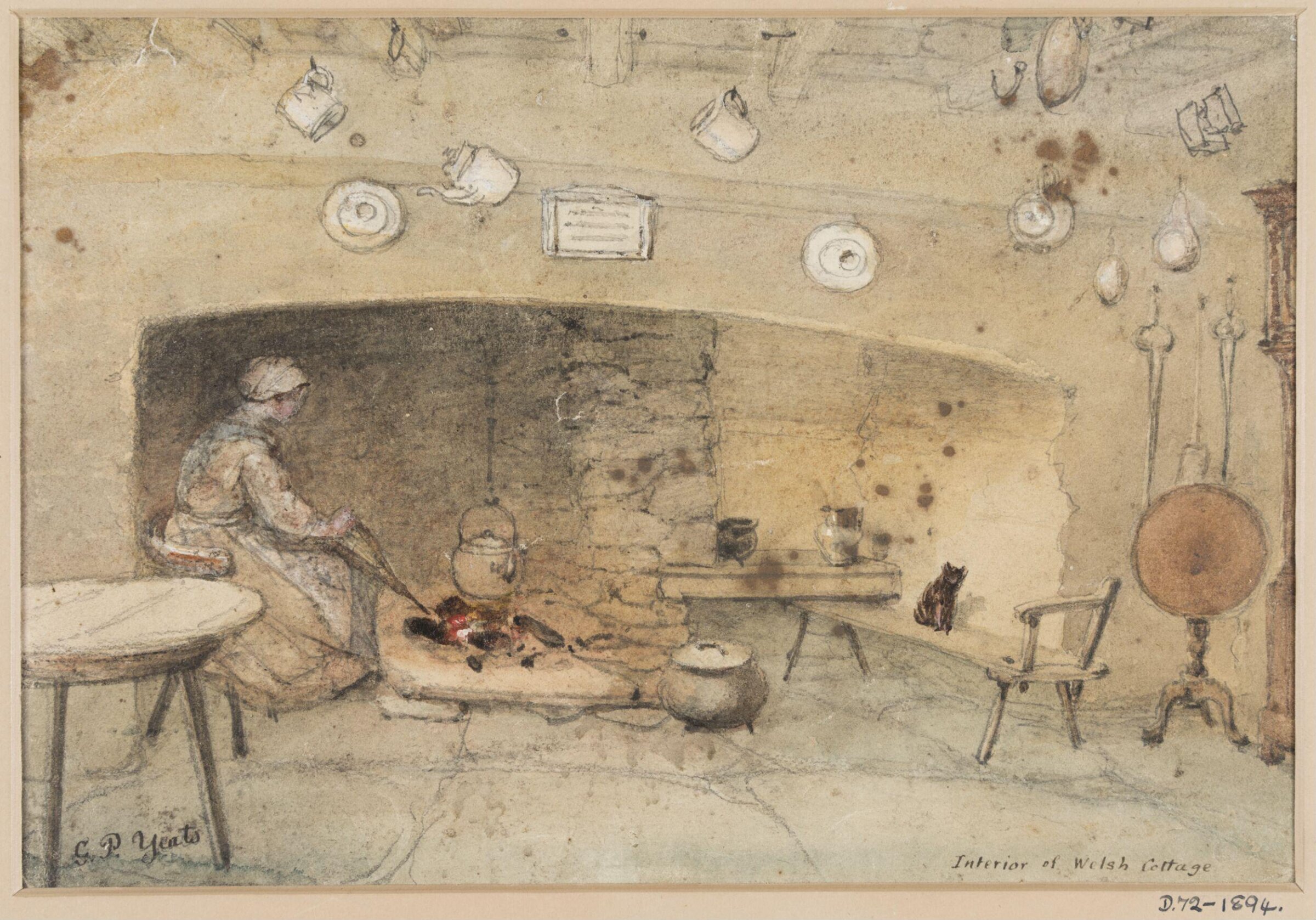 Drawing, Arthur Evacustes Phipson