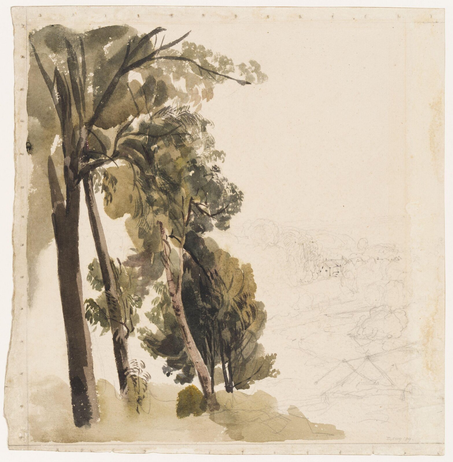 Watercolour, 1784-1849