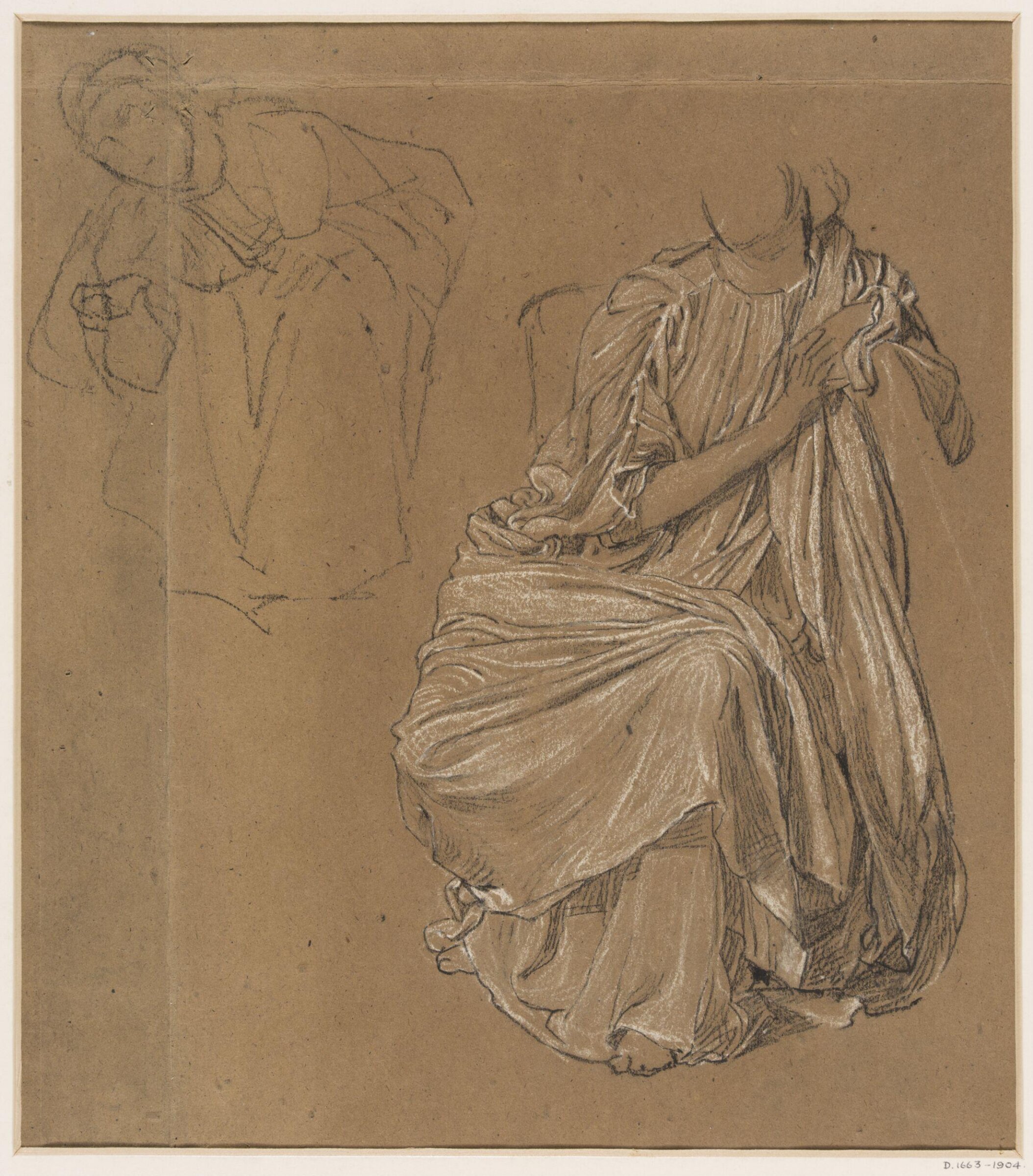 Drawing, Albert Moore, ca. 1861
