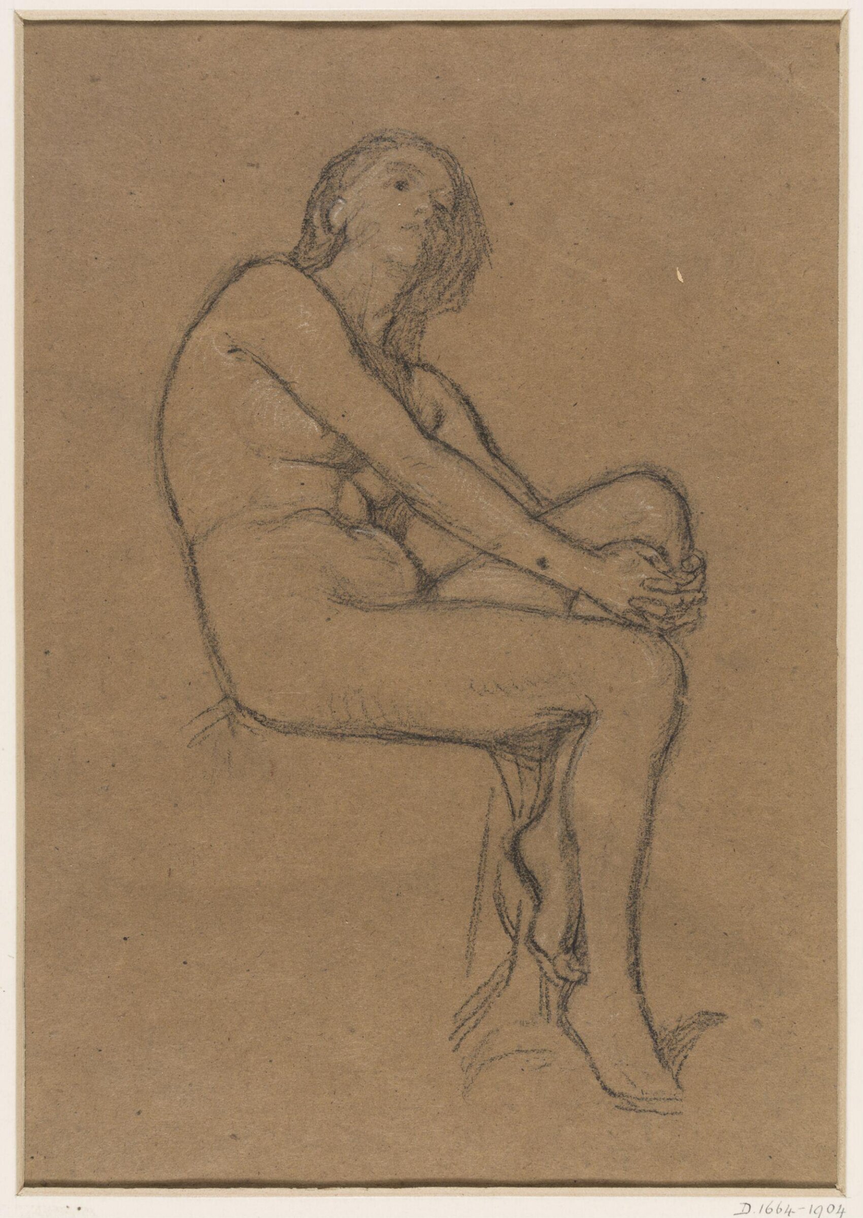 Drawing, Albert Moore, ca. 1861