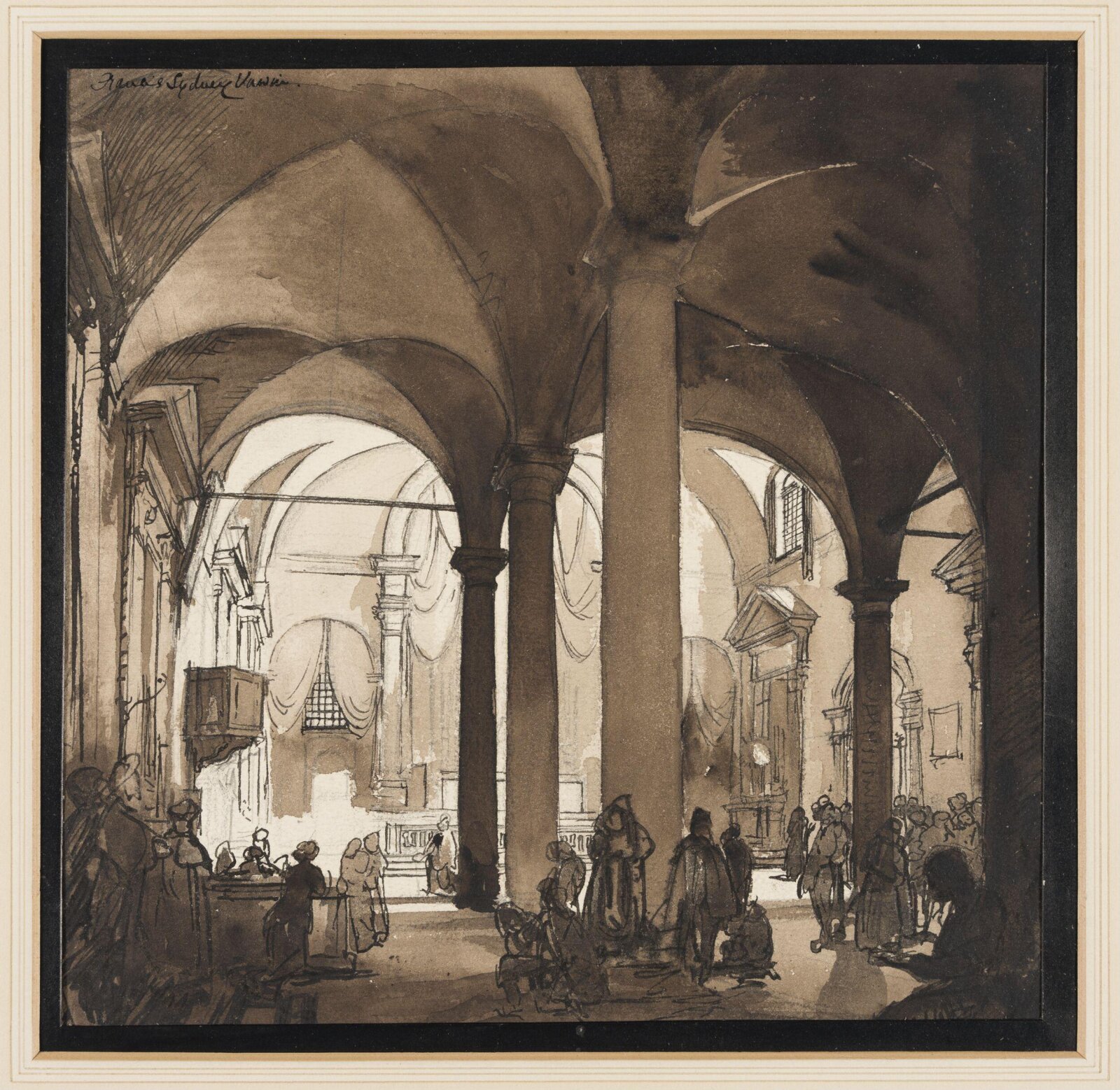 Drawing, Unwin, early 20th century