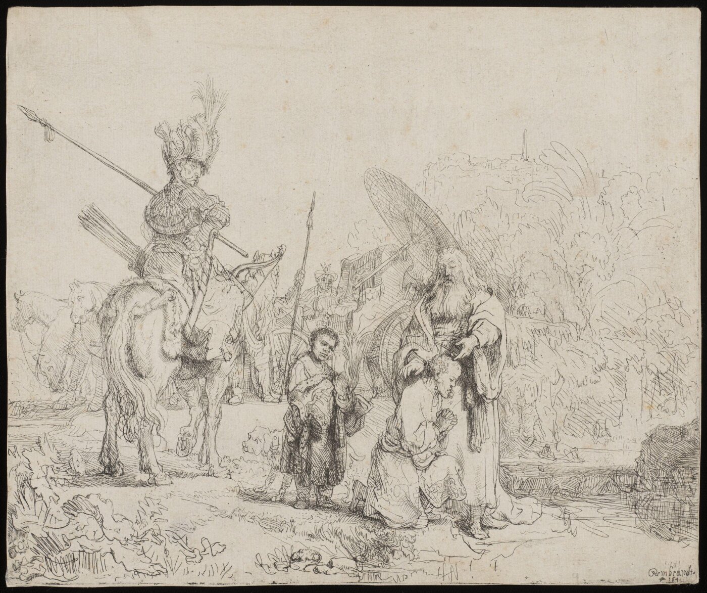 Rembrandt van Rijn, The Baptism of the Eunuch