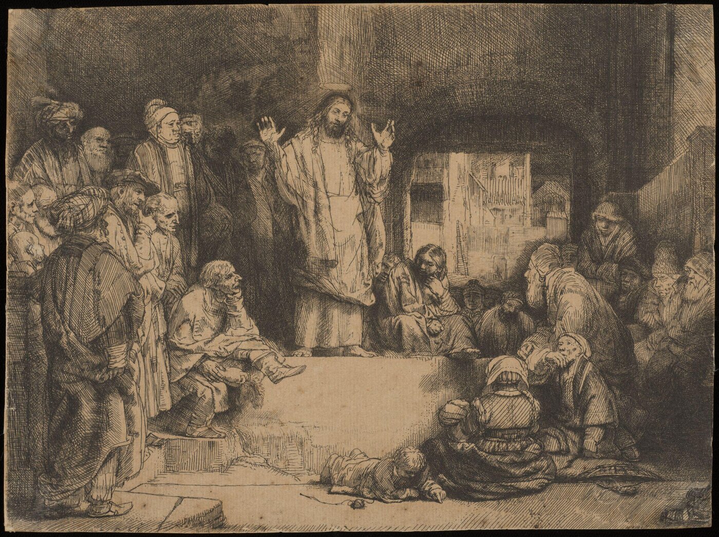 Rembrandt, La Petite Tombe