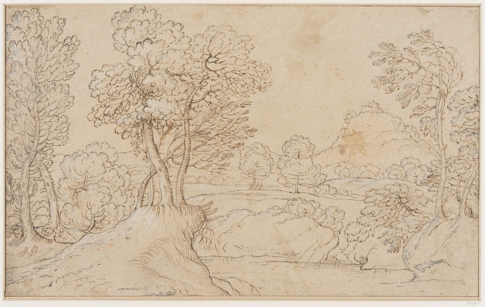 Landscape with river, ca. late 16th century