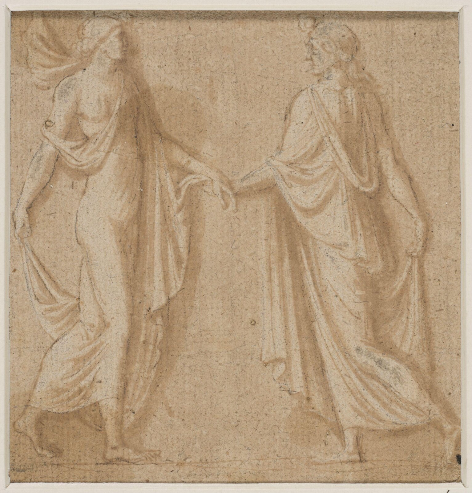 Women dancing, 17th century