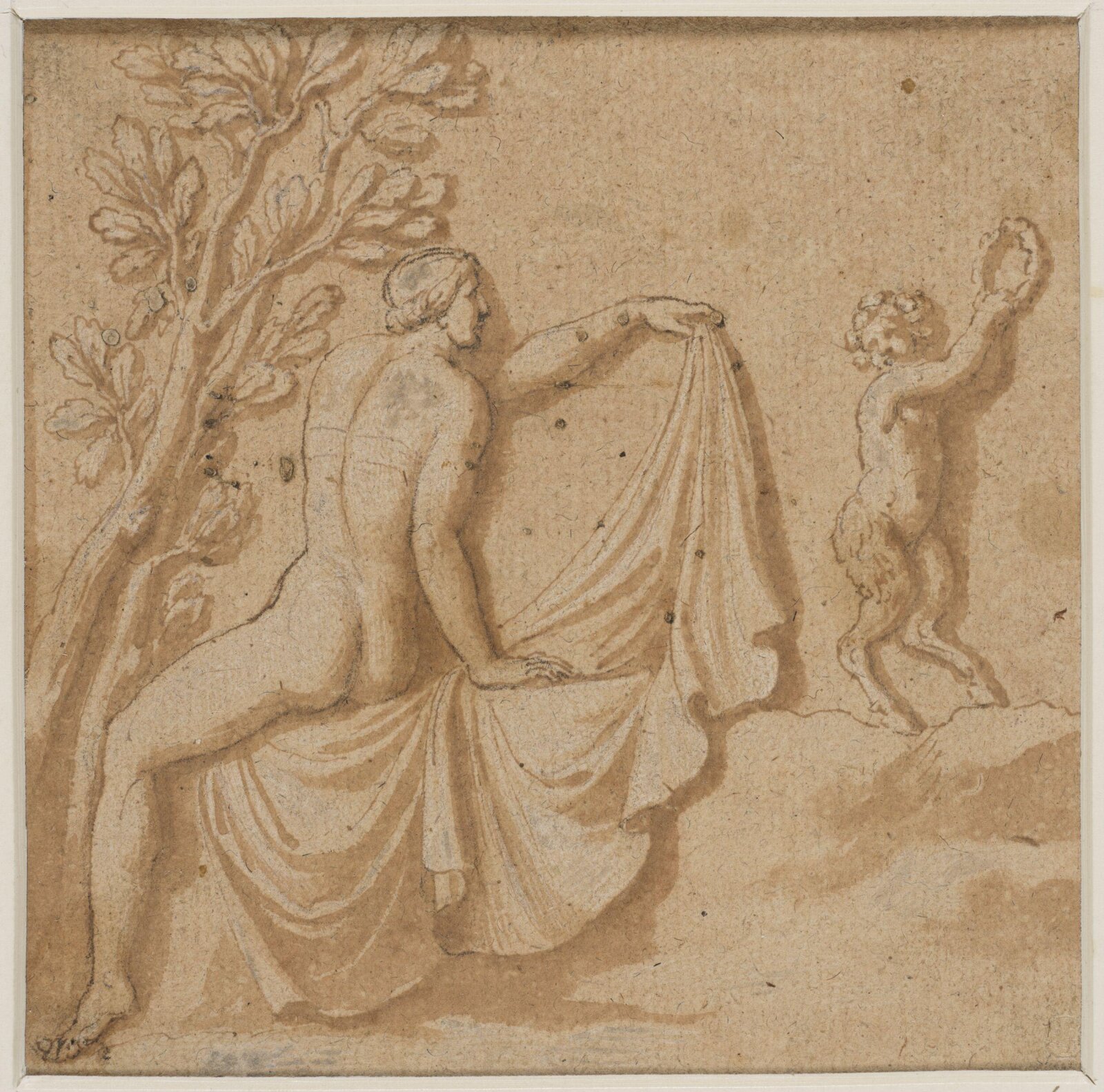 Mythological scene, 17th century