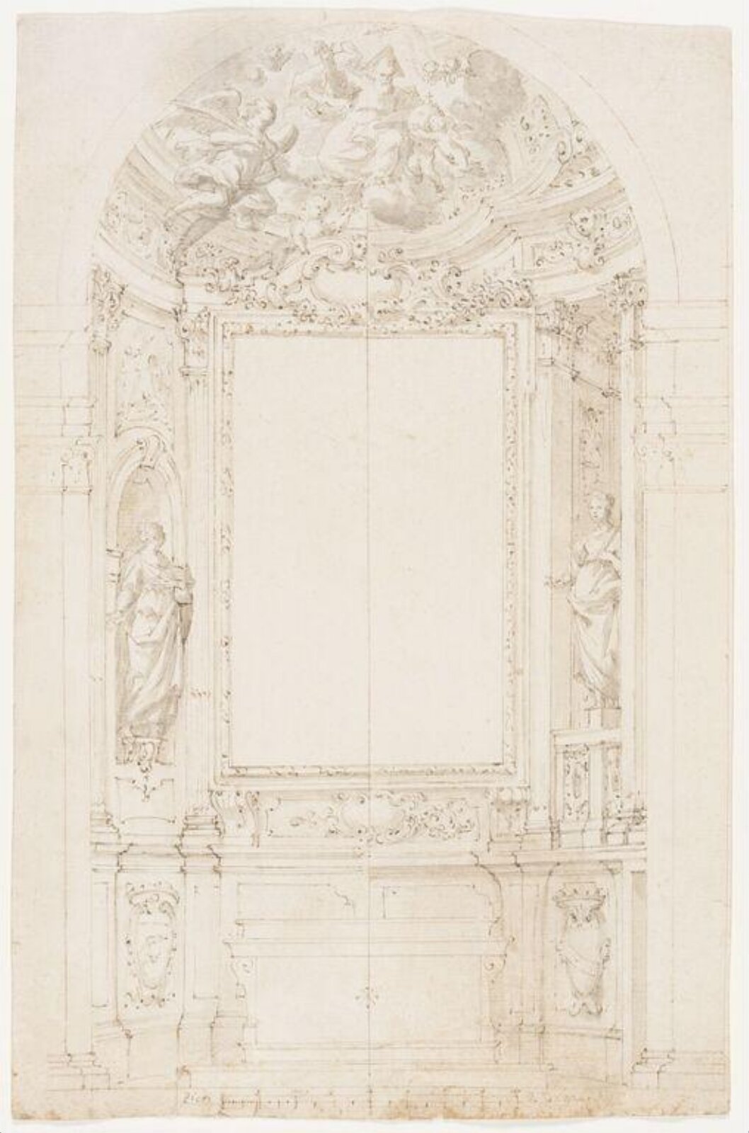 Drawing, Giacomo Antonio Ponsonelli, c.1710-20