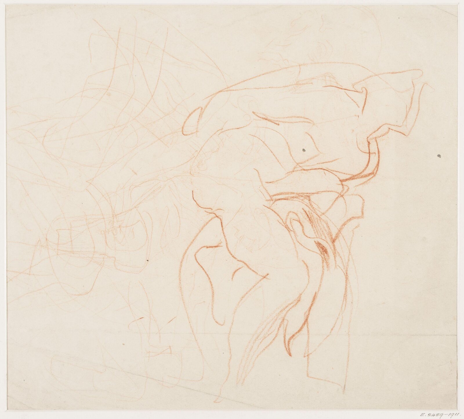 Drawing, Alfred Stevens
