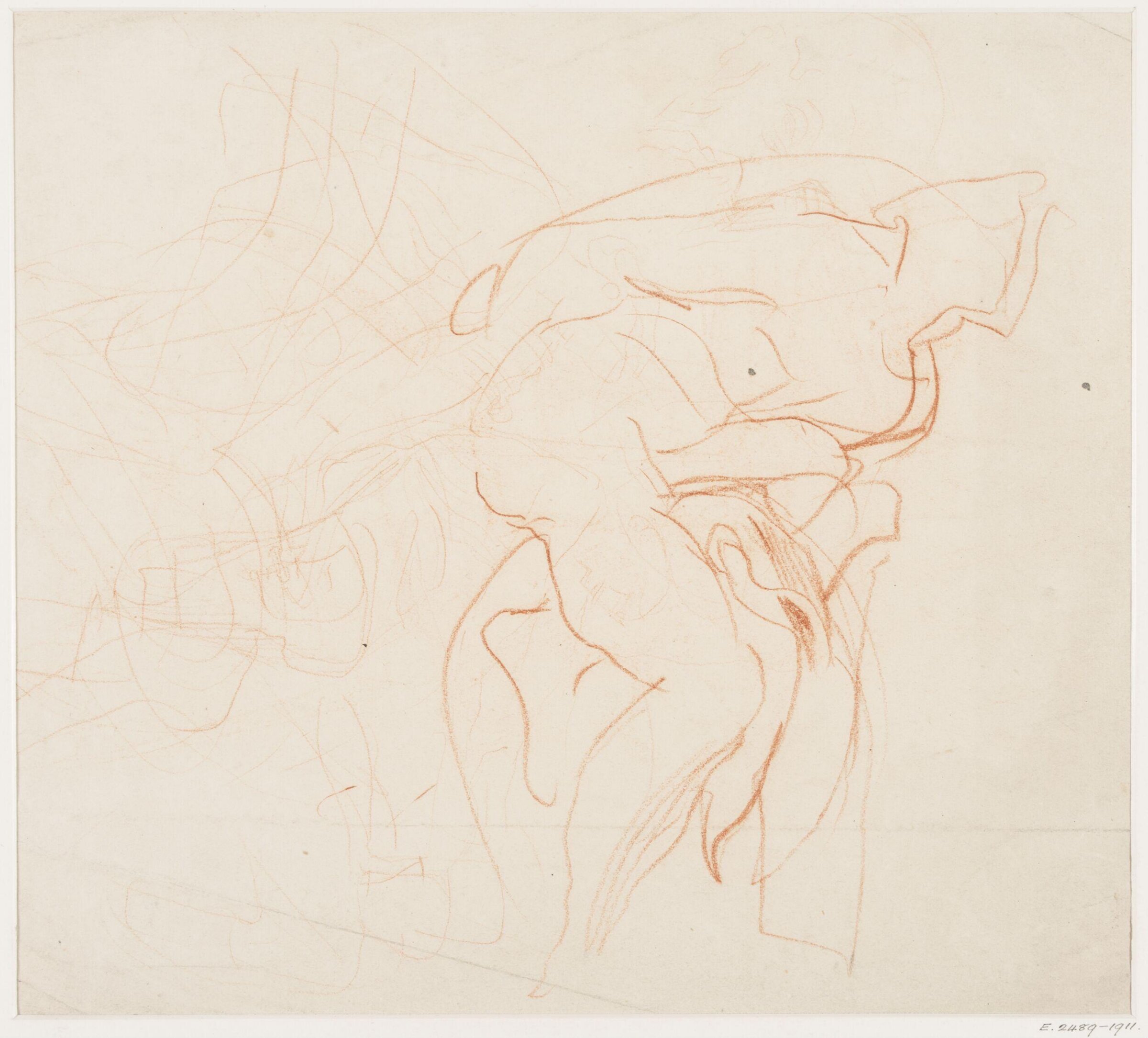 Drawing, Alfred Stevens
