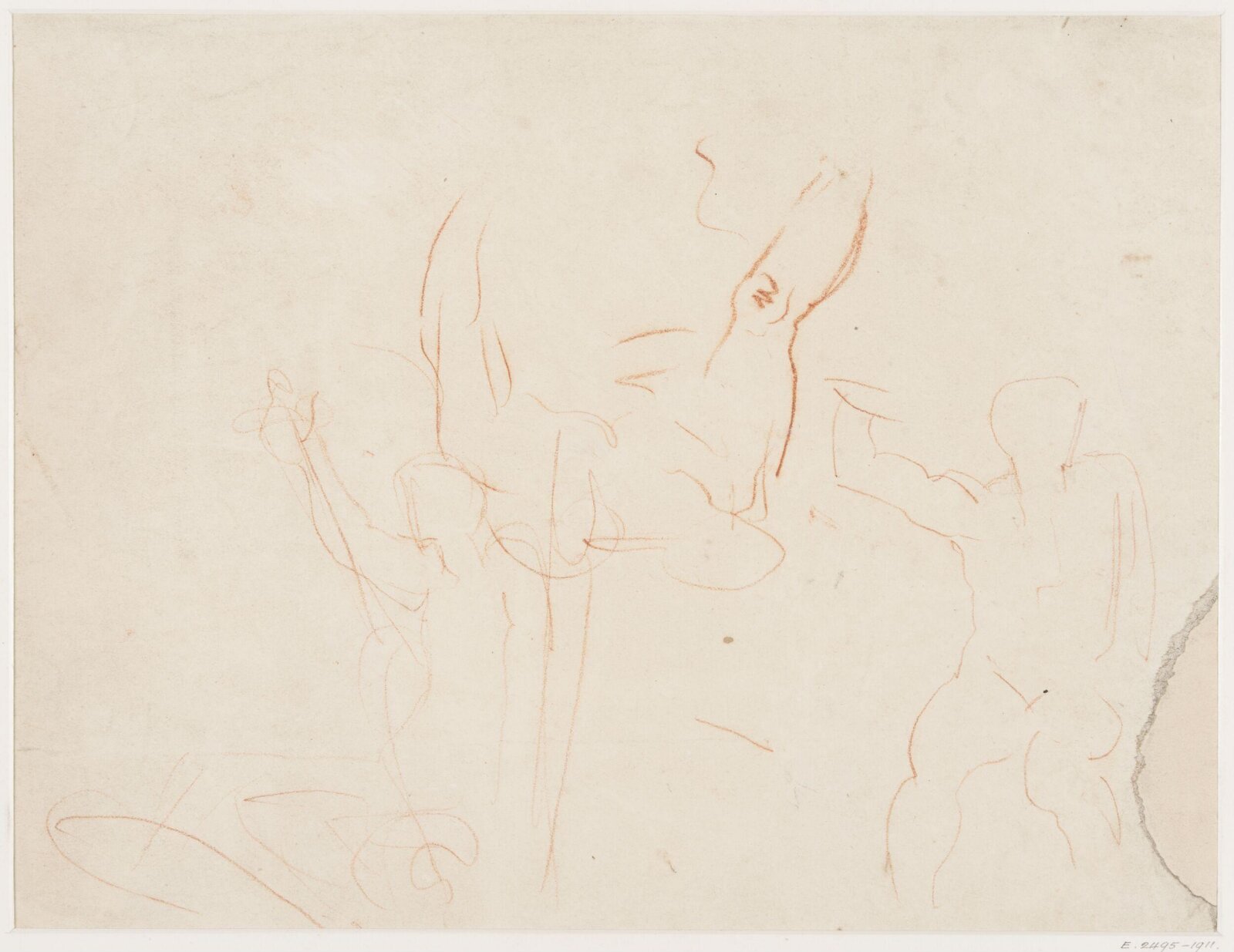 Drawing, Alfred Stevens