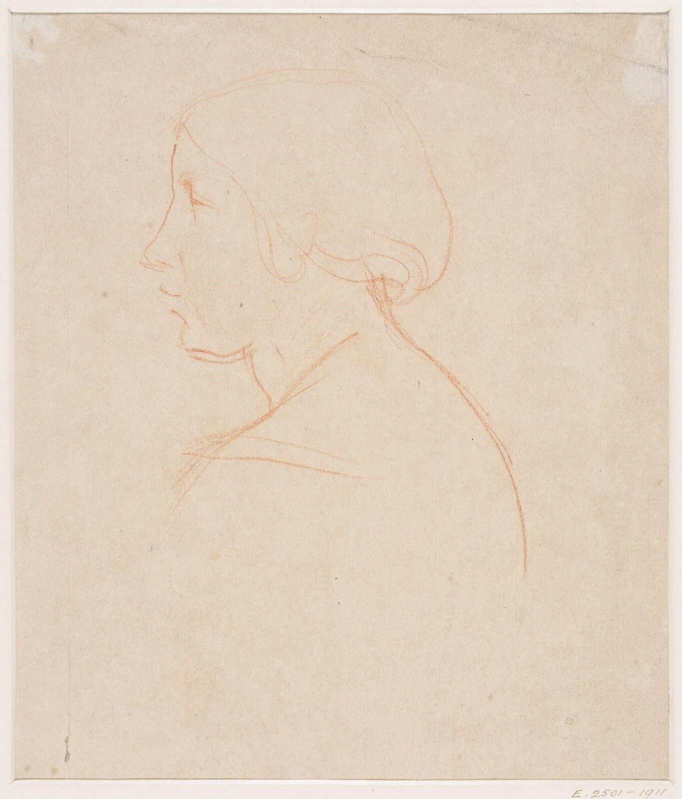 Drawing, Alfred Stevens