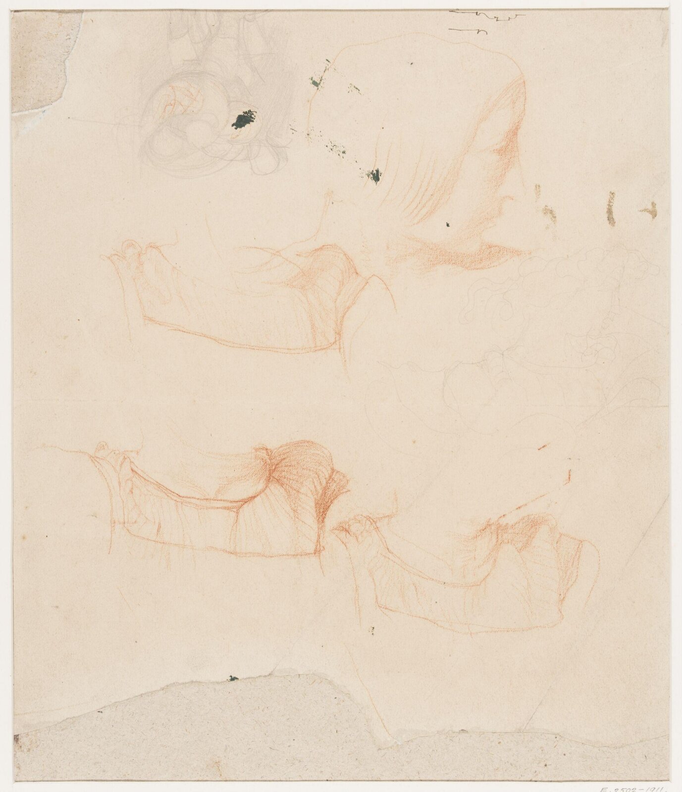 Drawing, Alfred Stevens
