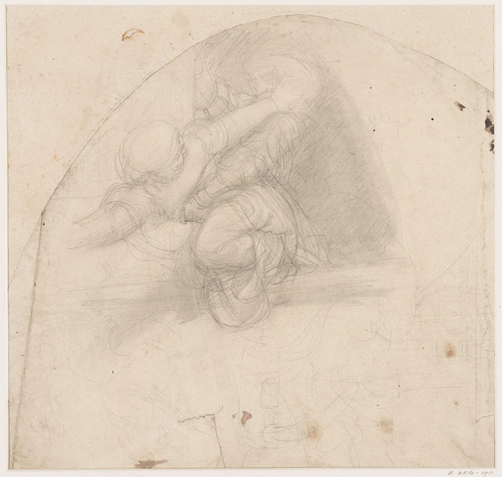 Drawing, Alfred Stevens