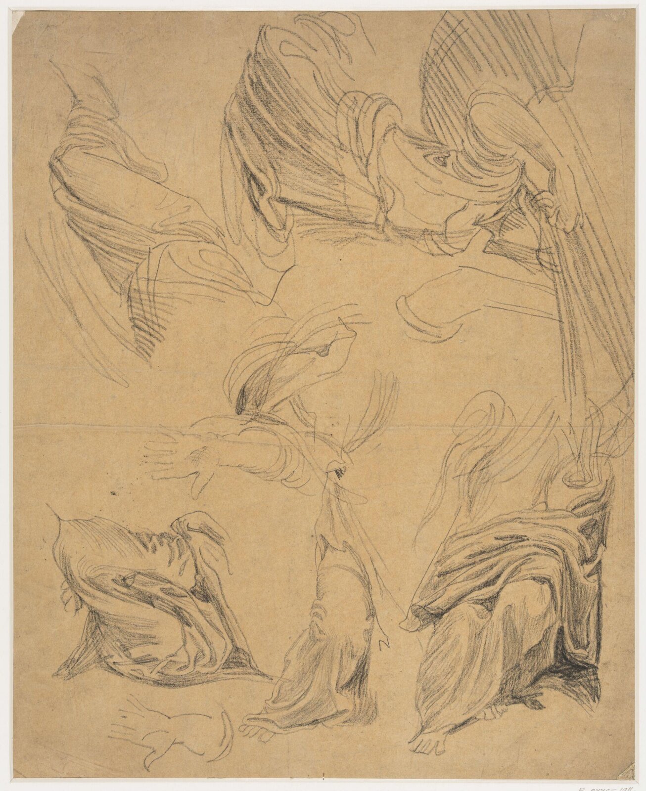 Drawing, Alfred Stevens