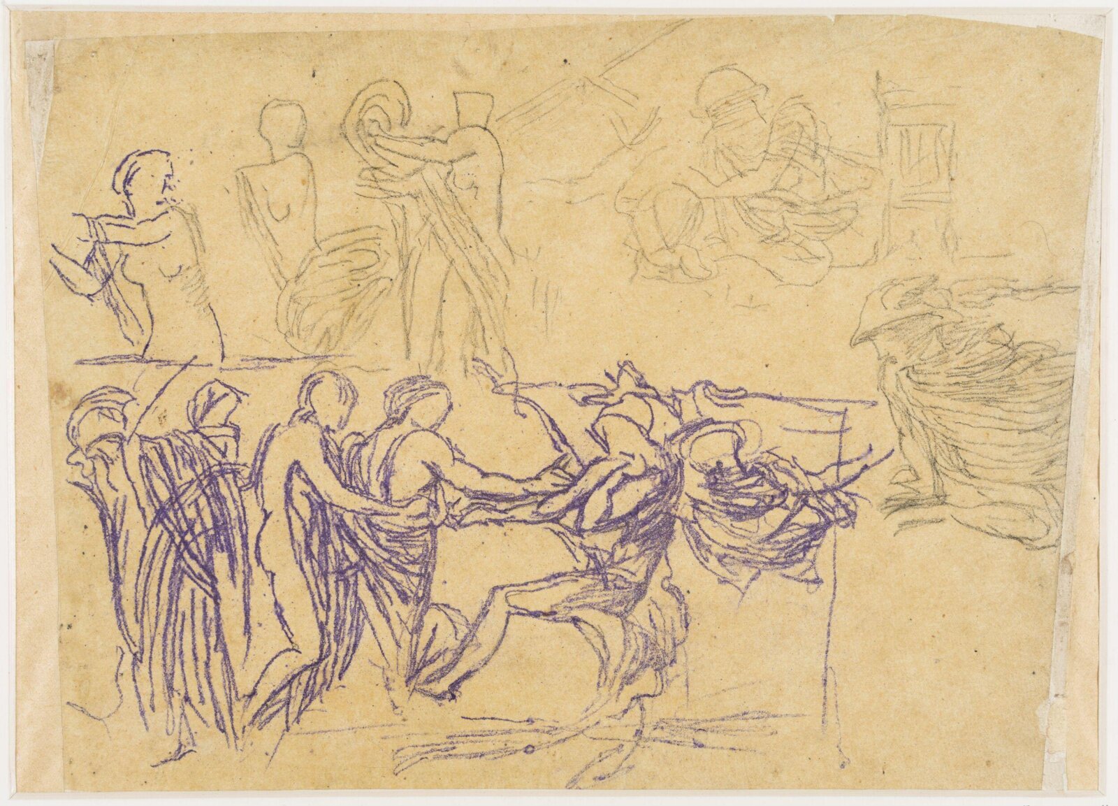 Drawing, Alfred Stevens