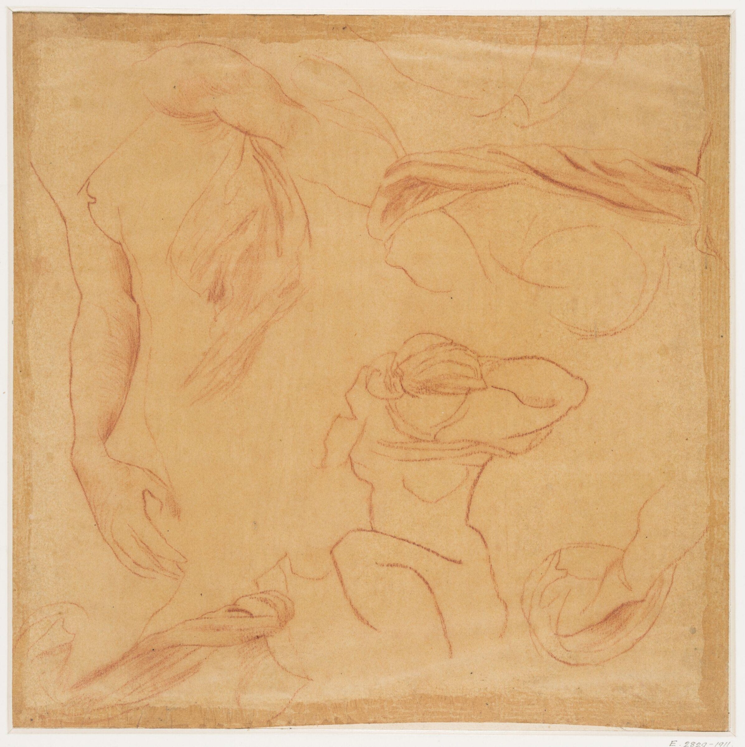 Drawing, Alfred Stevens