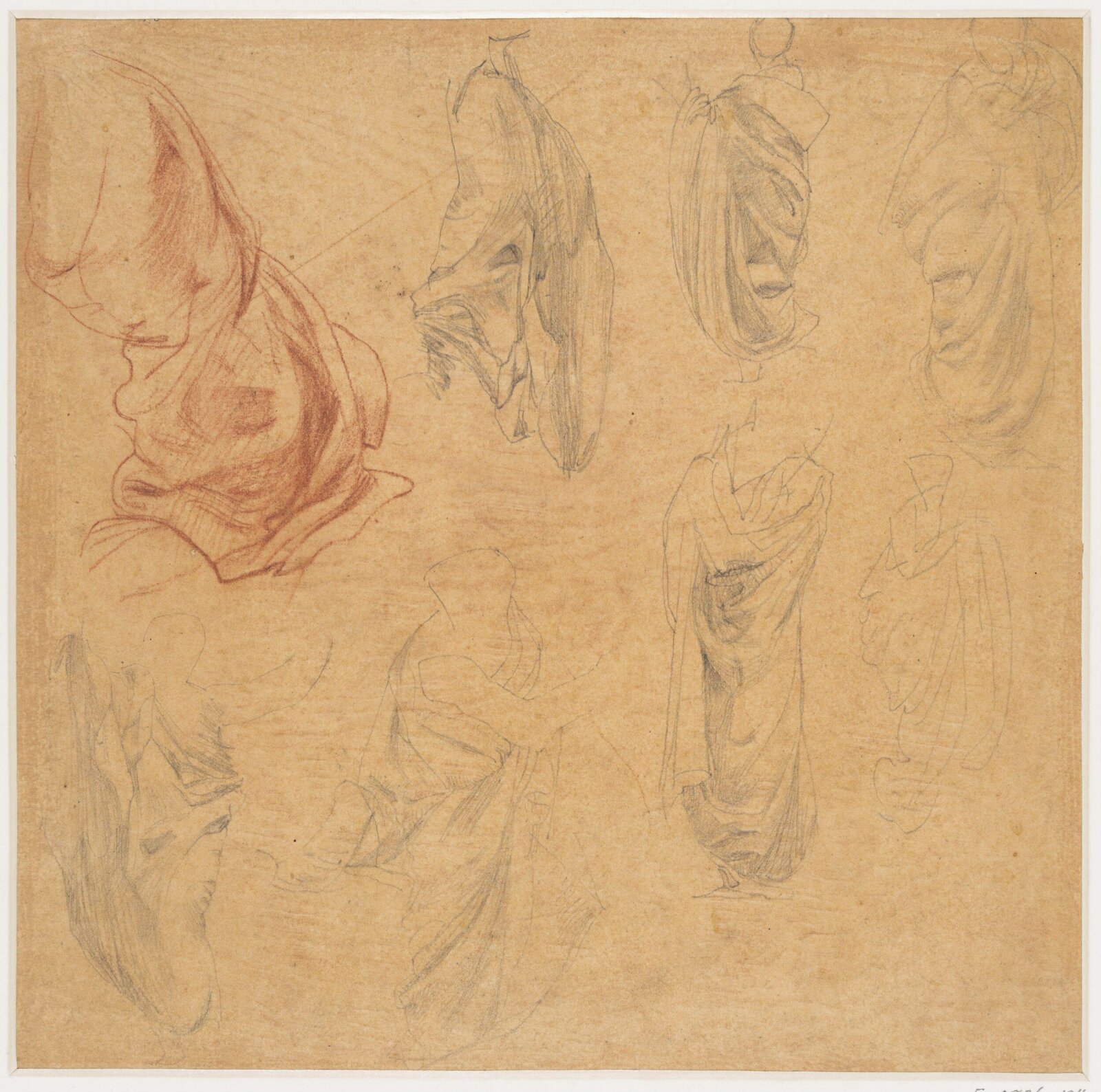 Drawing, Alfred Stevens