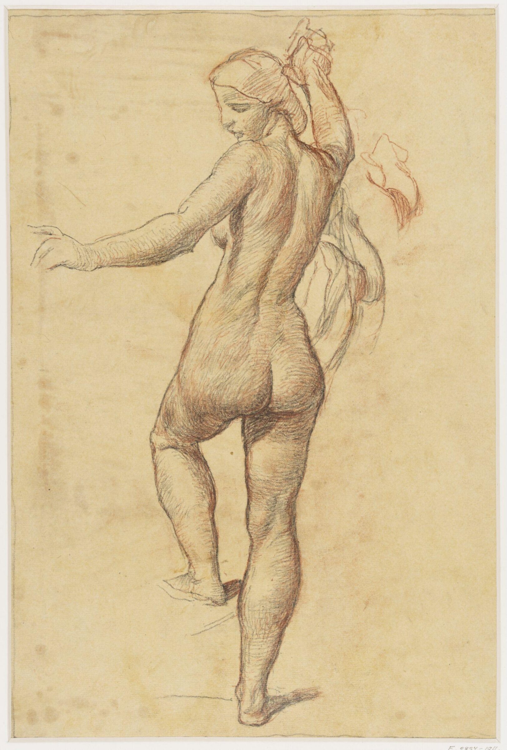 Drawing, Alfred Stevens