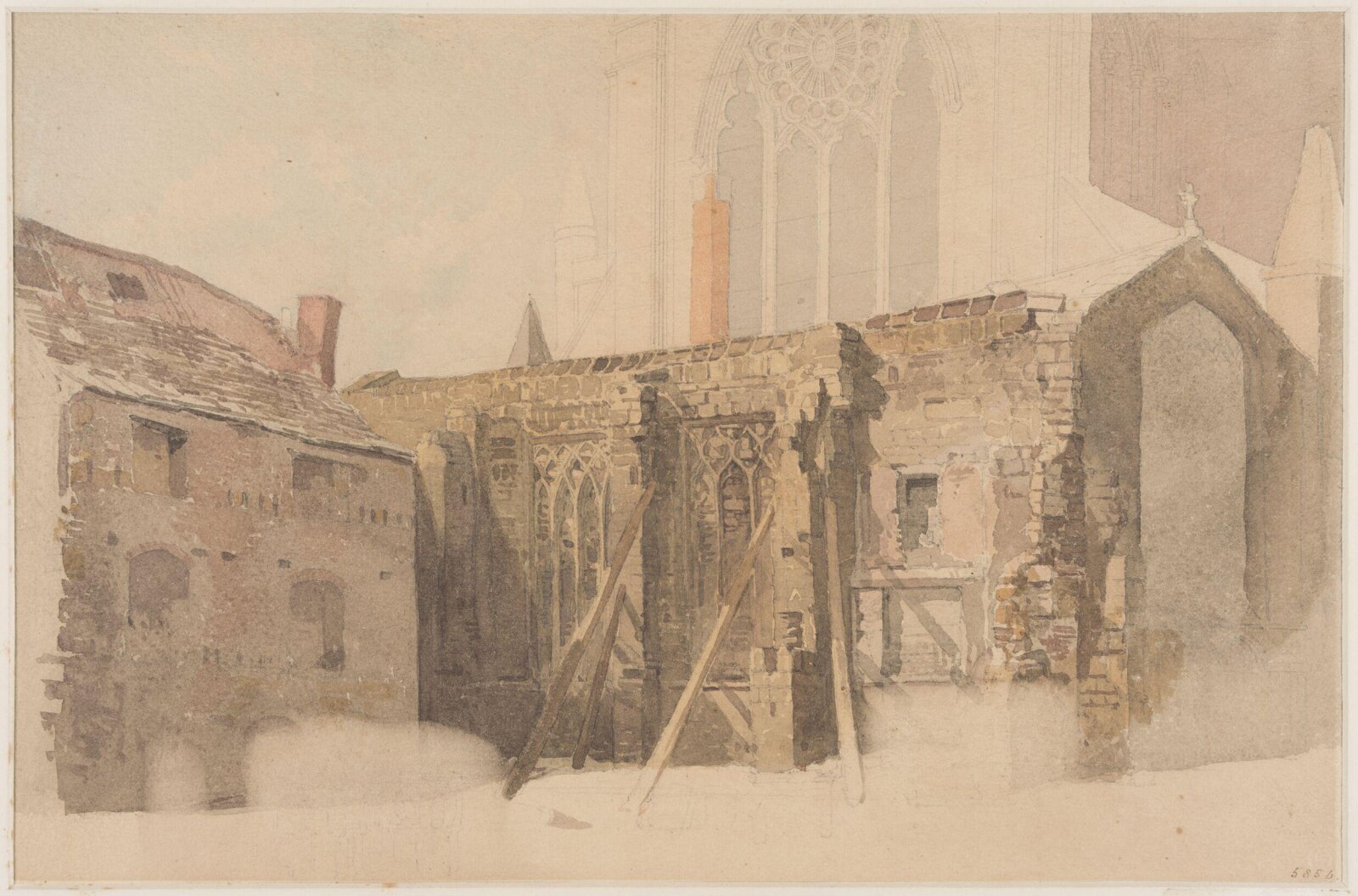 Drawing, J.W. Archer, 19th century