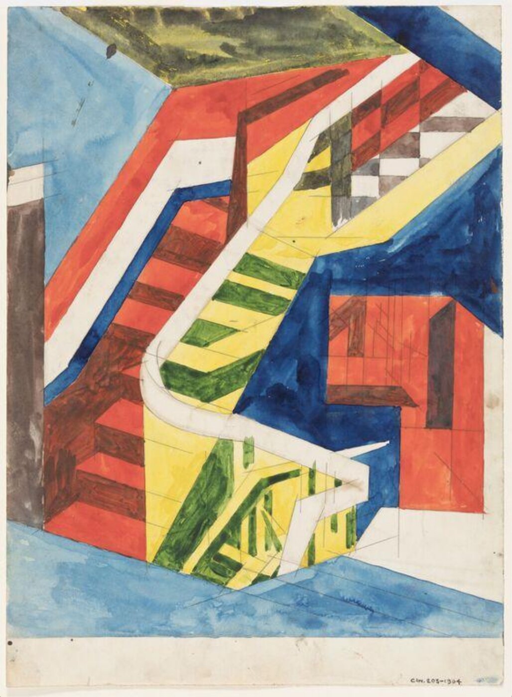 David Bomberg, Interior
