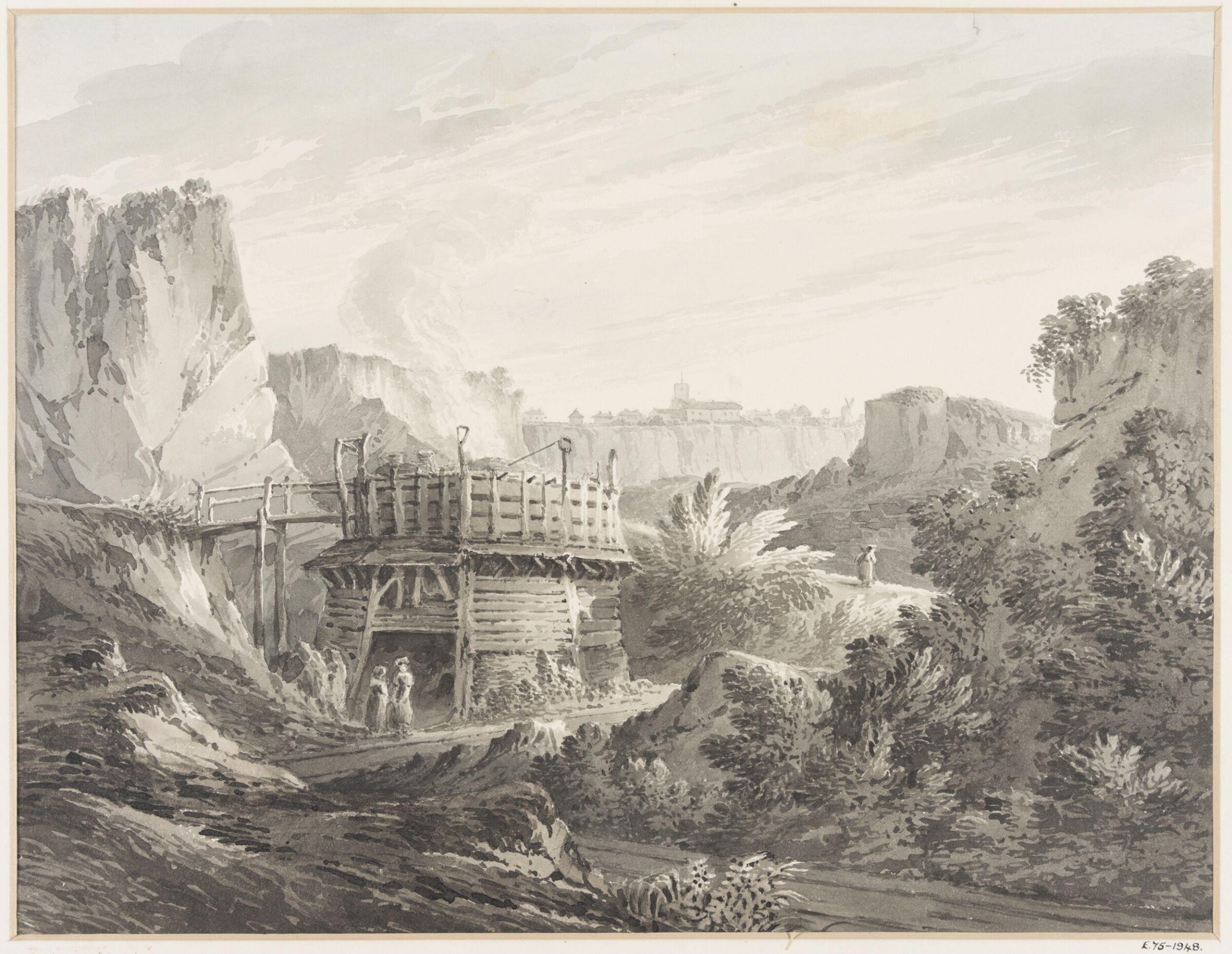 Drawing, James Bourne, 1773-1854