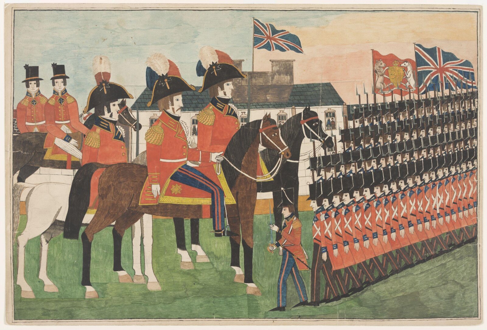 Drawing, James Black, 1852