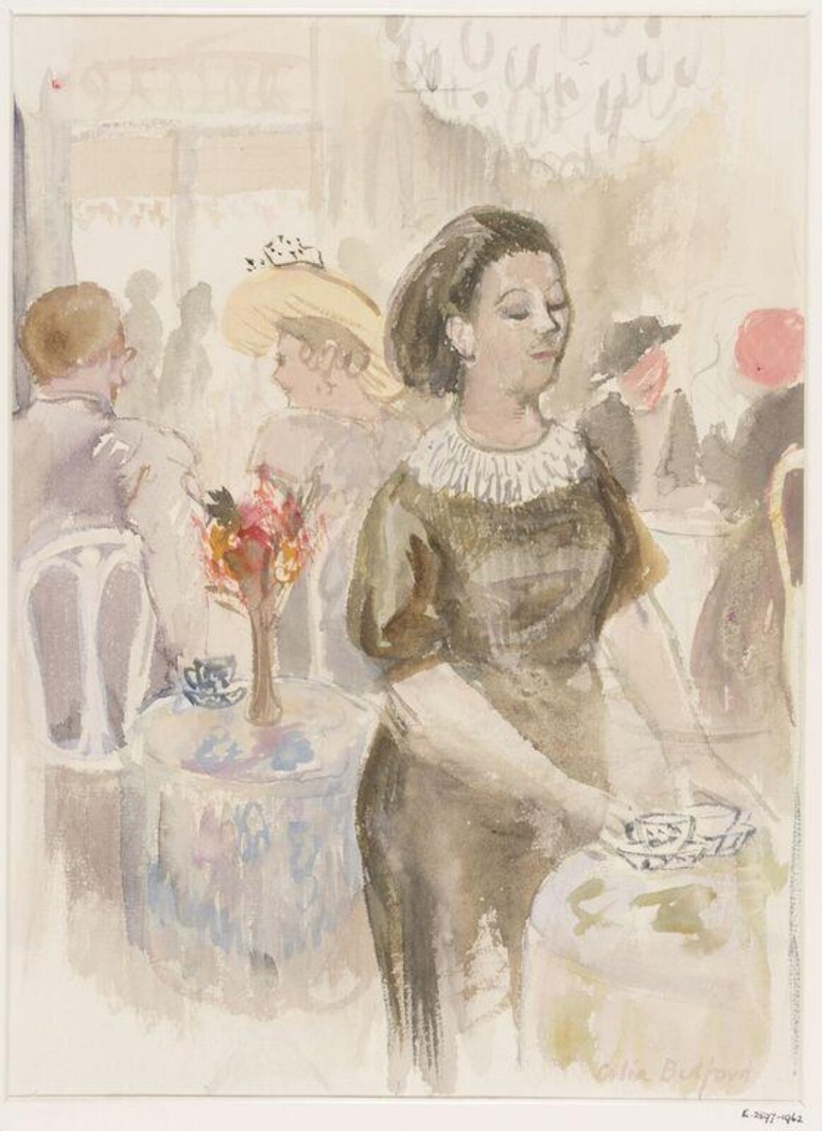 The Tea Shop, Celia Frances Bedford, early 20th century