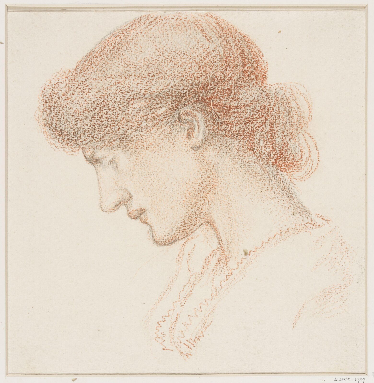 drawing, Edward Burne-Jones, 1860s