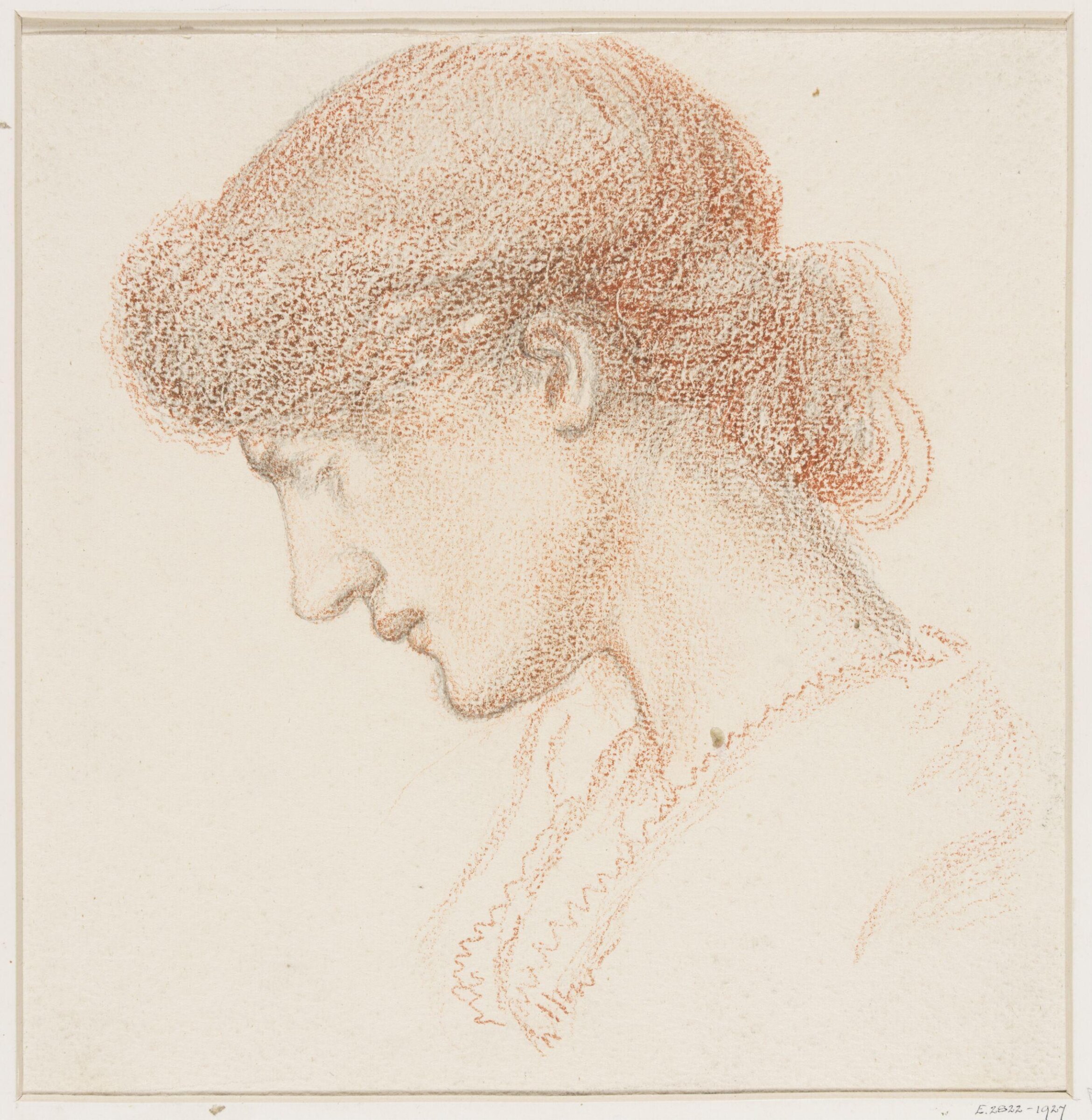 drawing, Edward Burne-Jones, 1860s