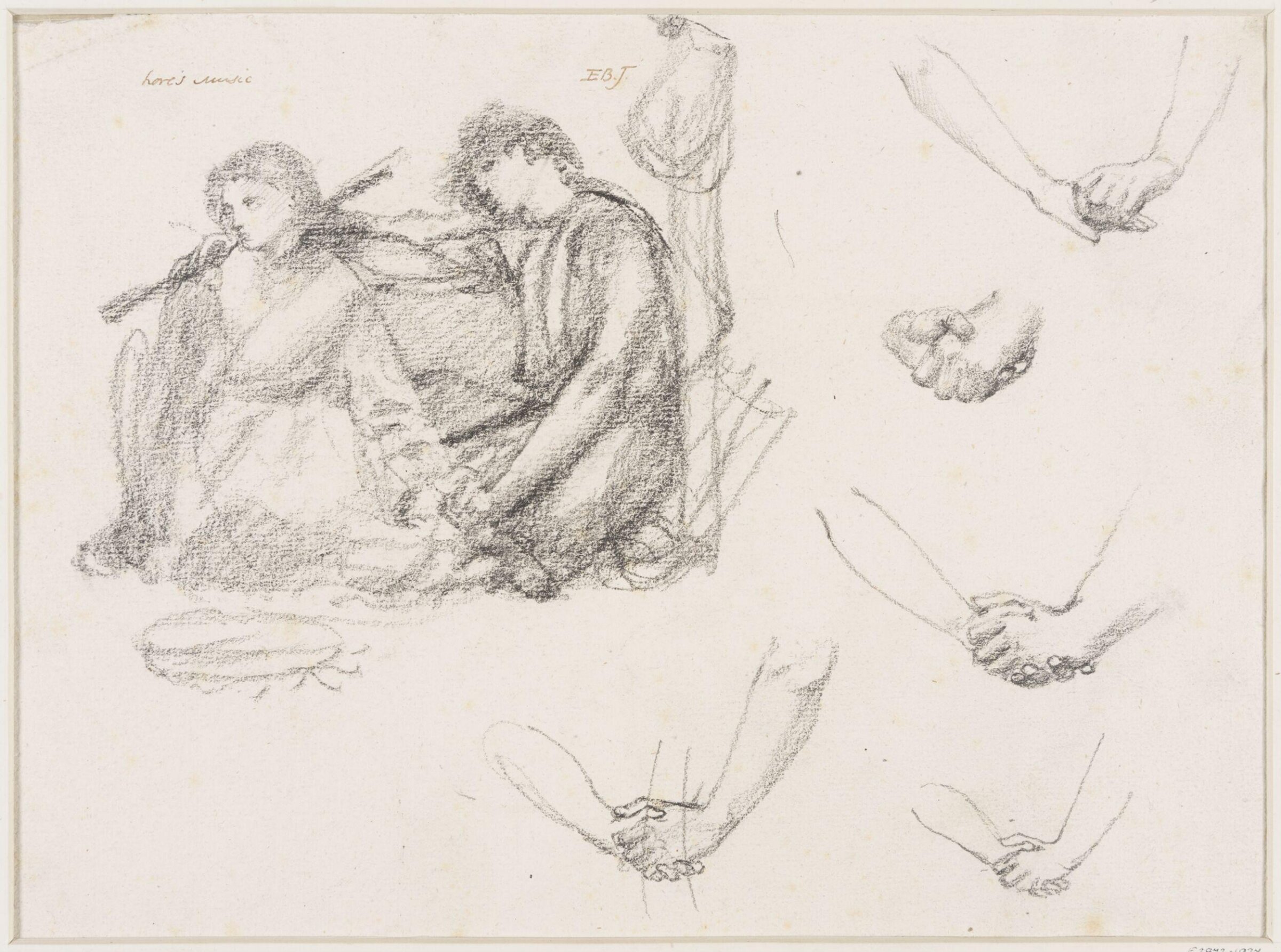 Love's Music, Edward Coley Burne-Jones, c.1870