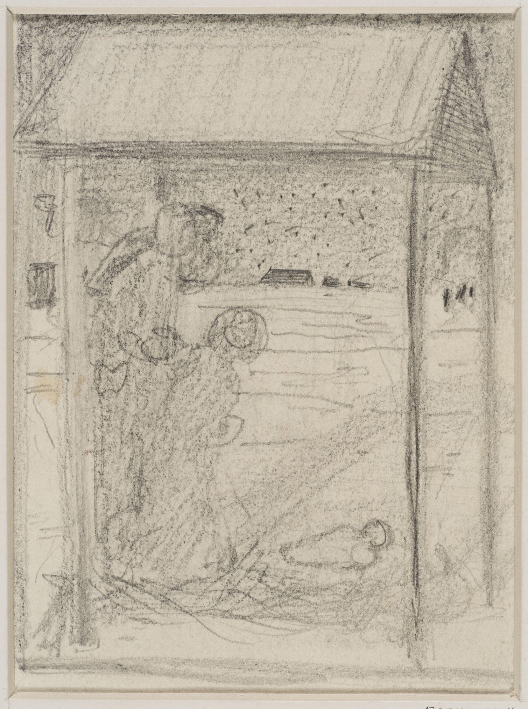 The Nativity, Edward Coley Burne-Jones, 1863