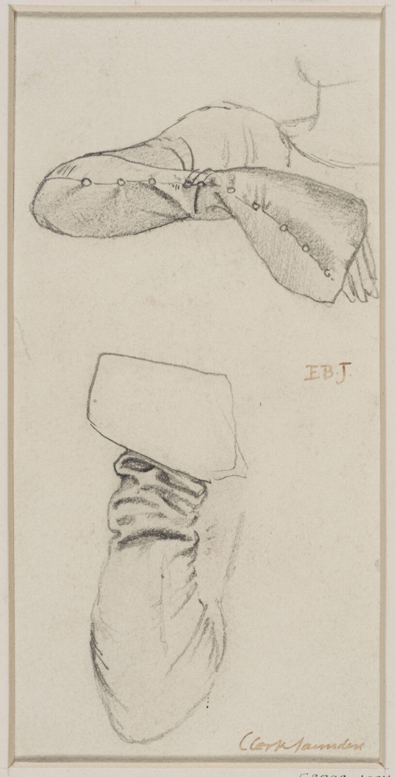 Clerk Saunders, Edward Coley Burne-Jones, 1861