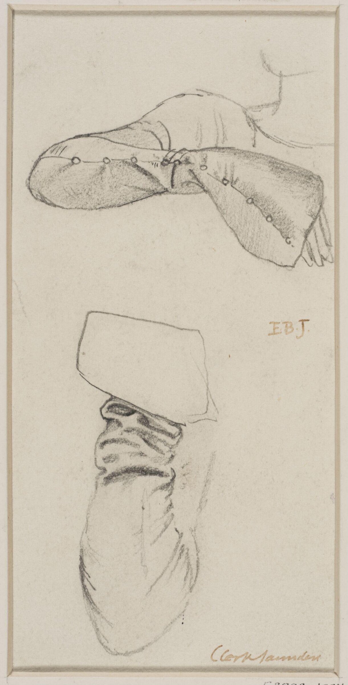 Clerk Saunders, Edward Coley Burne-Jones, 1861