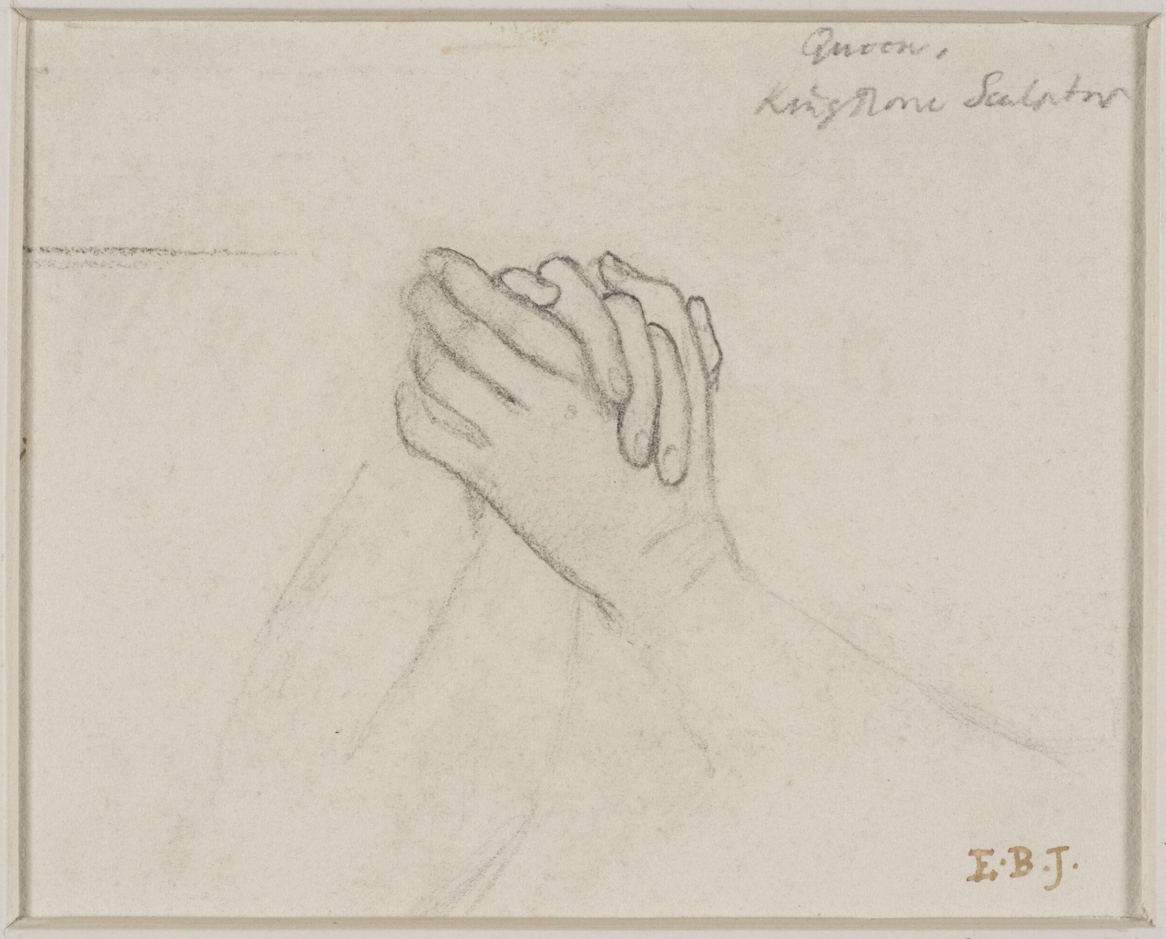 King René's Honeymoon, Edward Coley Burne-Jones, 1861
