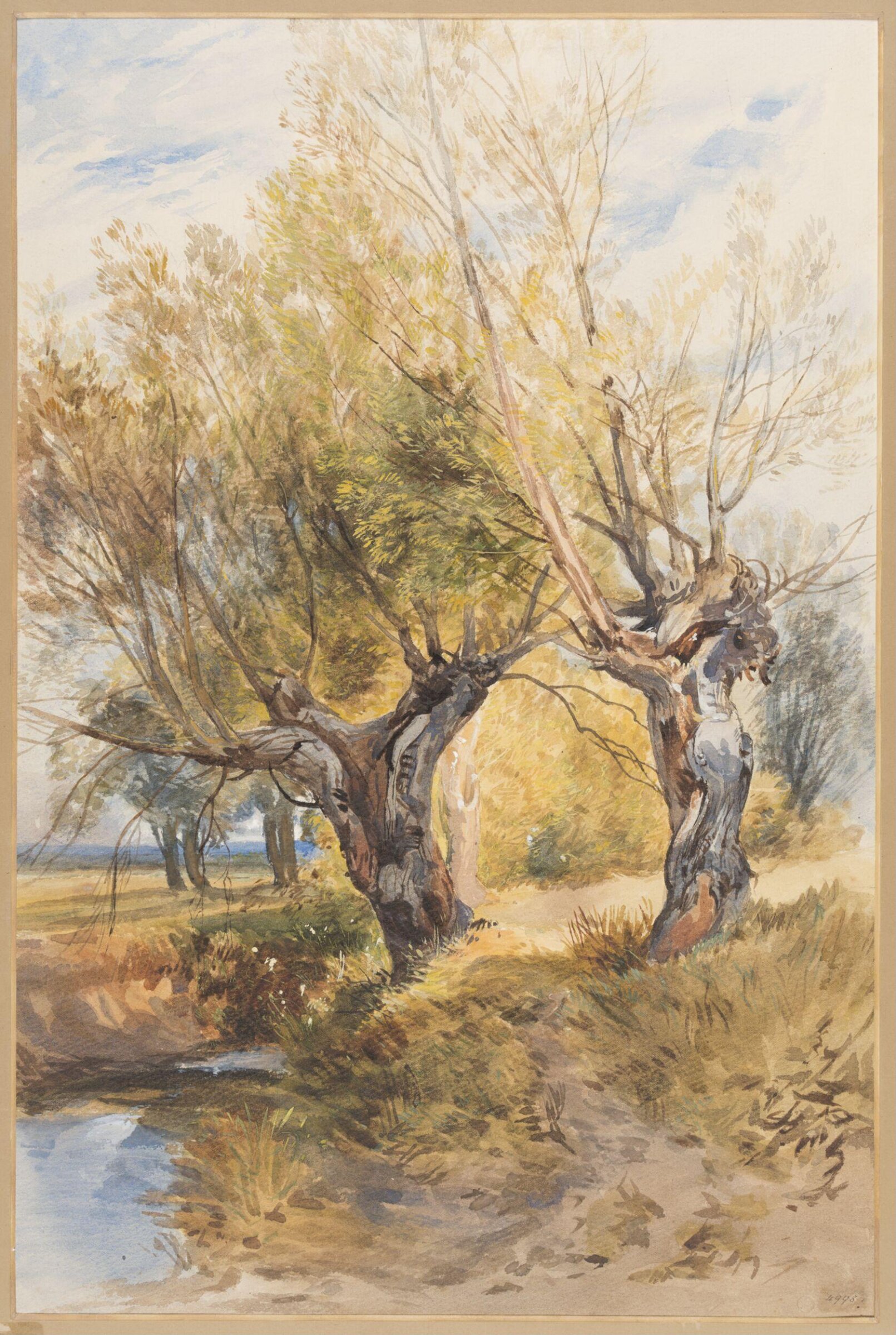 Watercolour, Thomas Frederick Collier, ca. 1855-1874