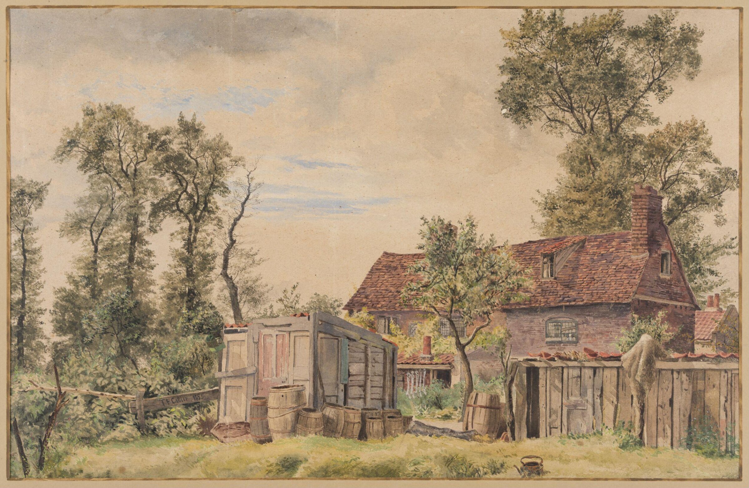 Study from Nature, South K, Thomas Frederick Collier, 1855