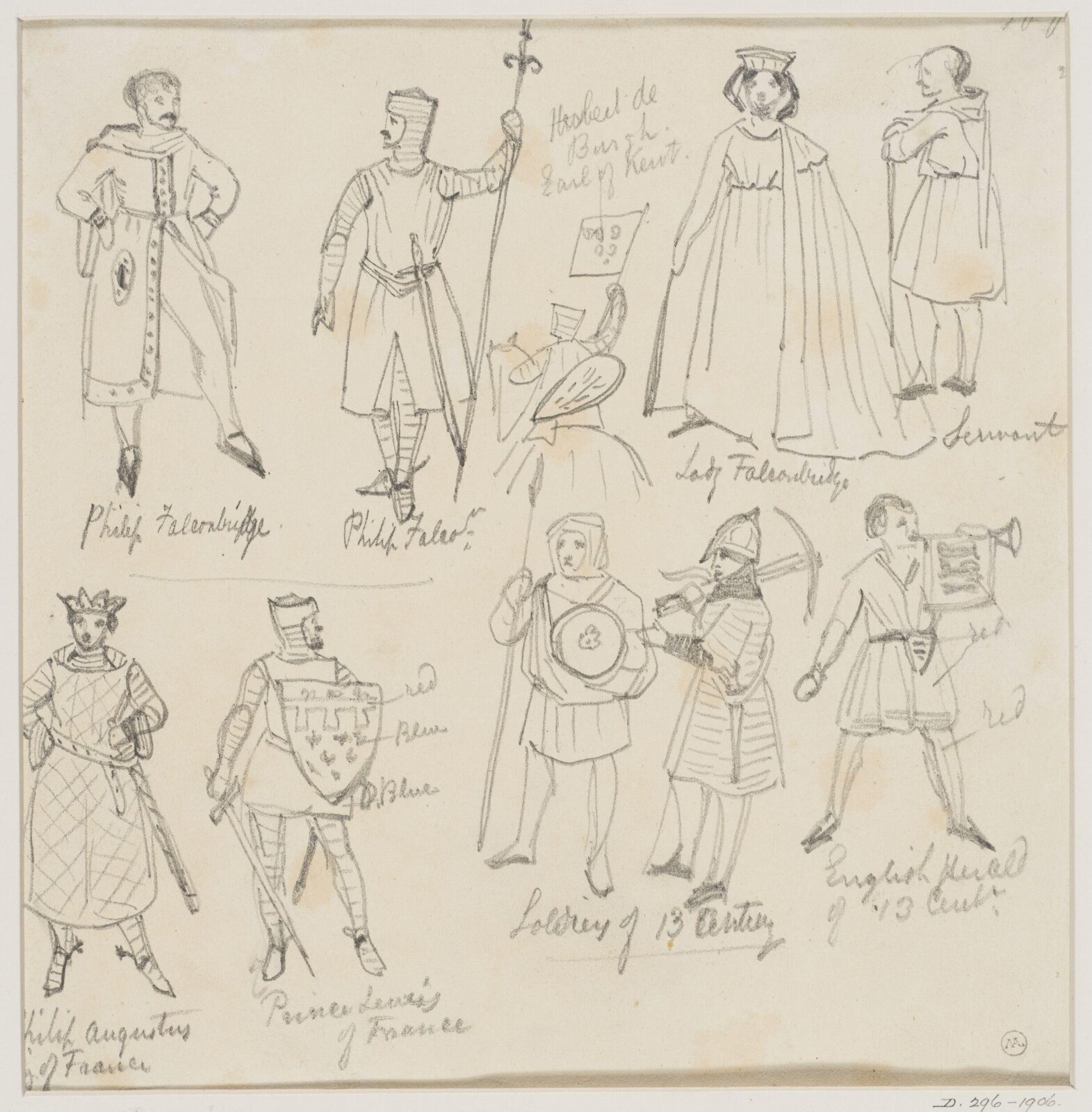Drawing, George Cattermole, mid 19th century