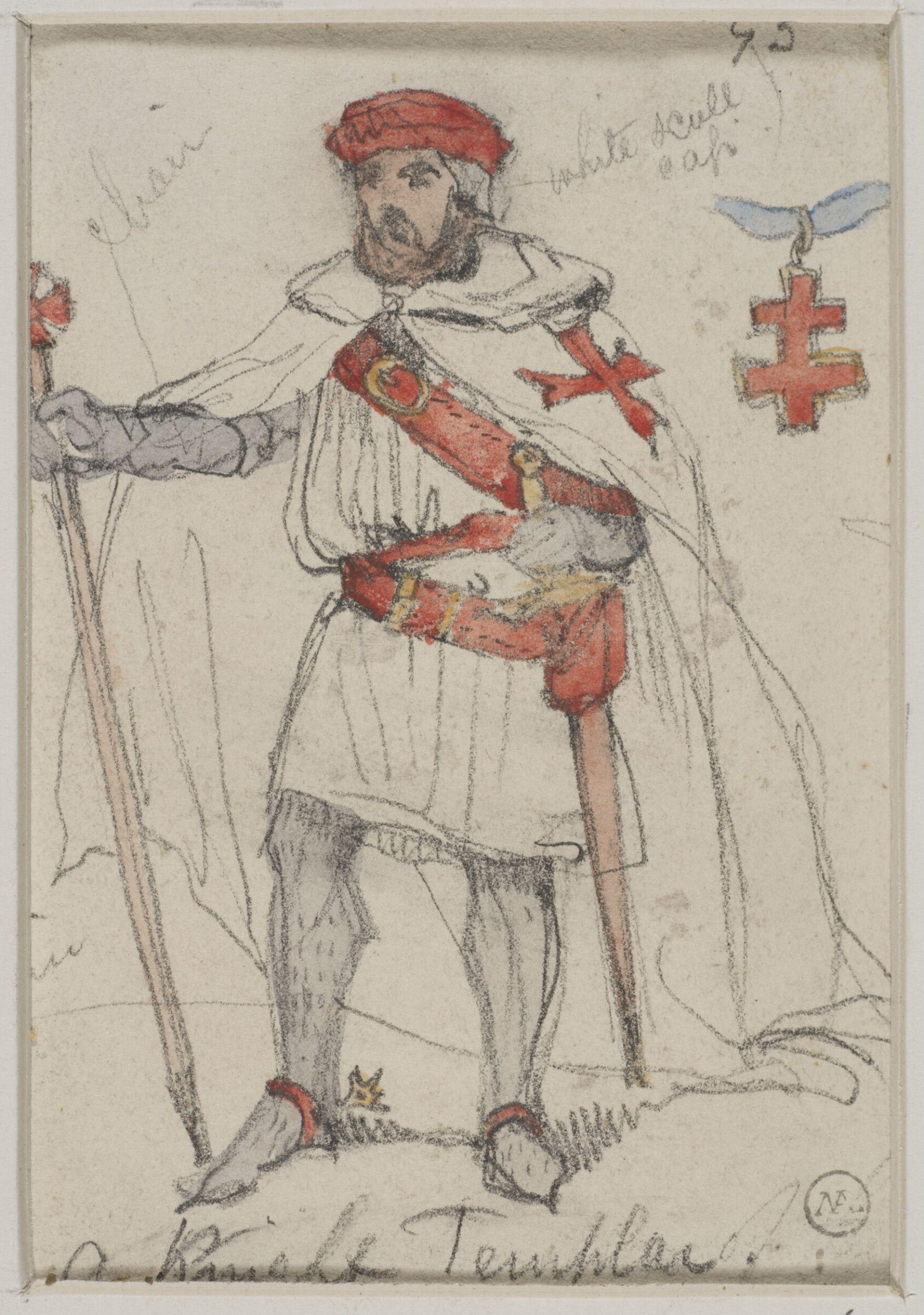 Drawing, George Cattermole, mid 19th century