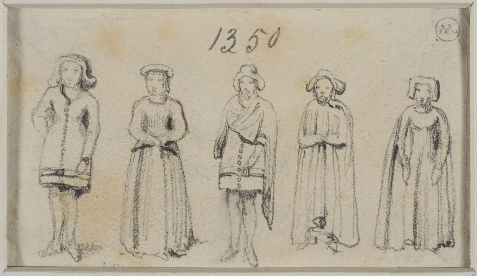 Drawing, George Cattermole, mid 19th century