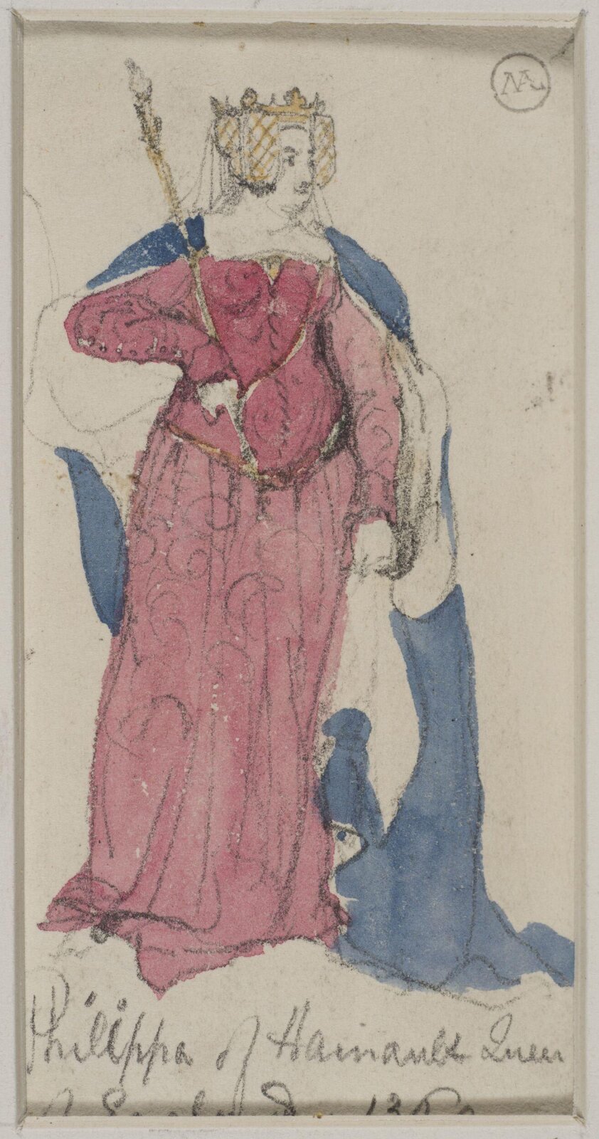 Drawing, George Cattermole, mid 19th century