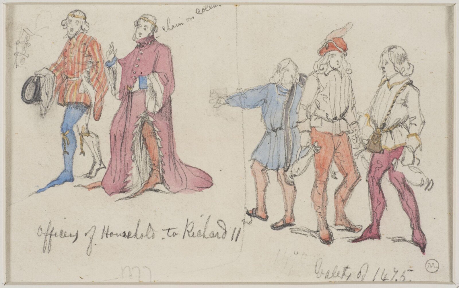 Drawing, George Cattermole, mid 19th century