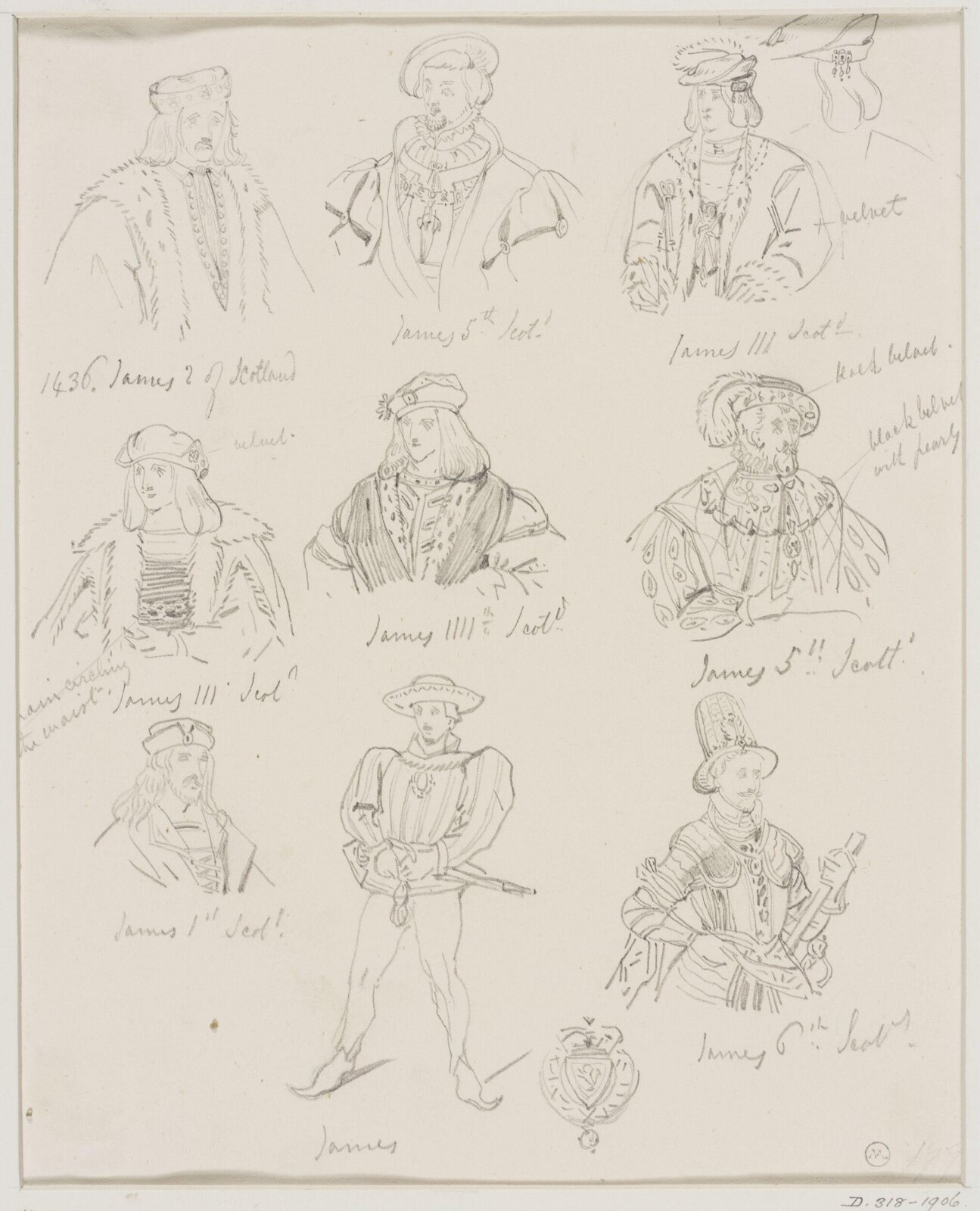 Drawing, George Cattermole, mid 19th century