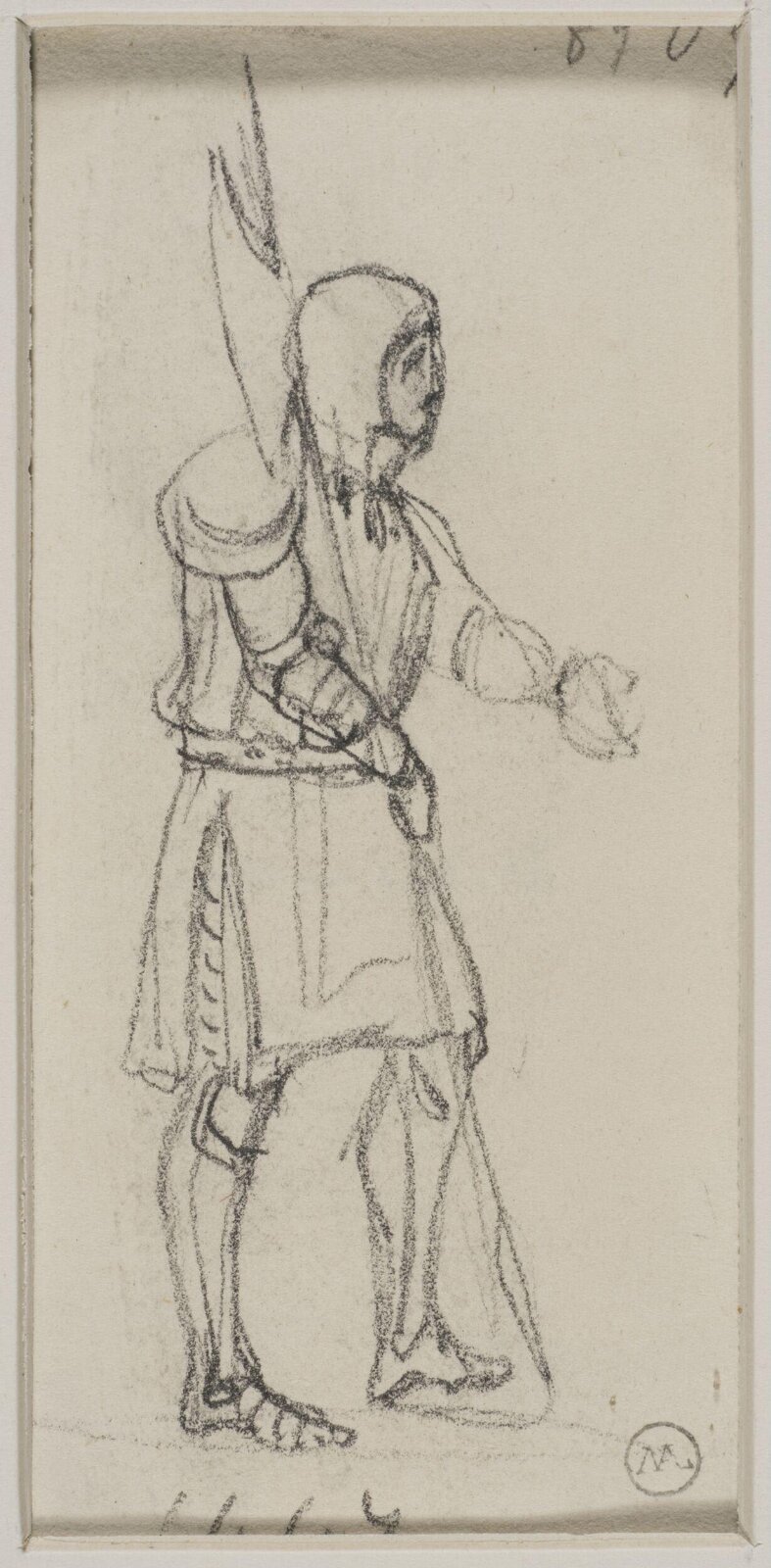 Drawing, George Cattermole, mid 19th century