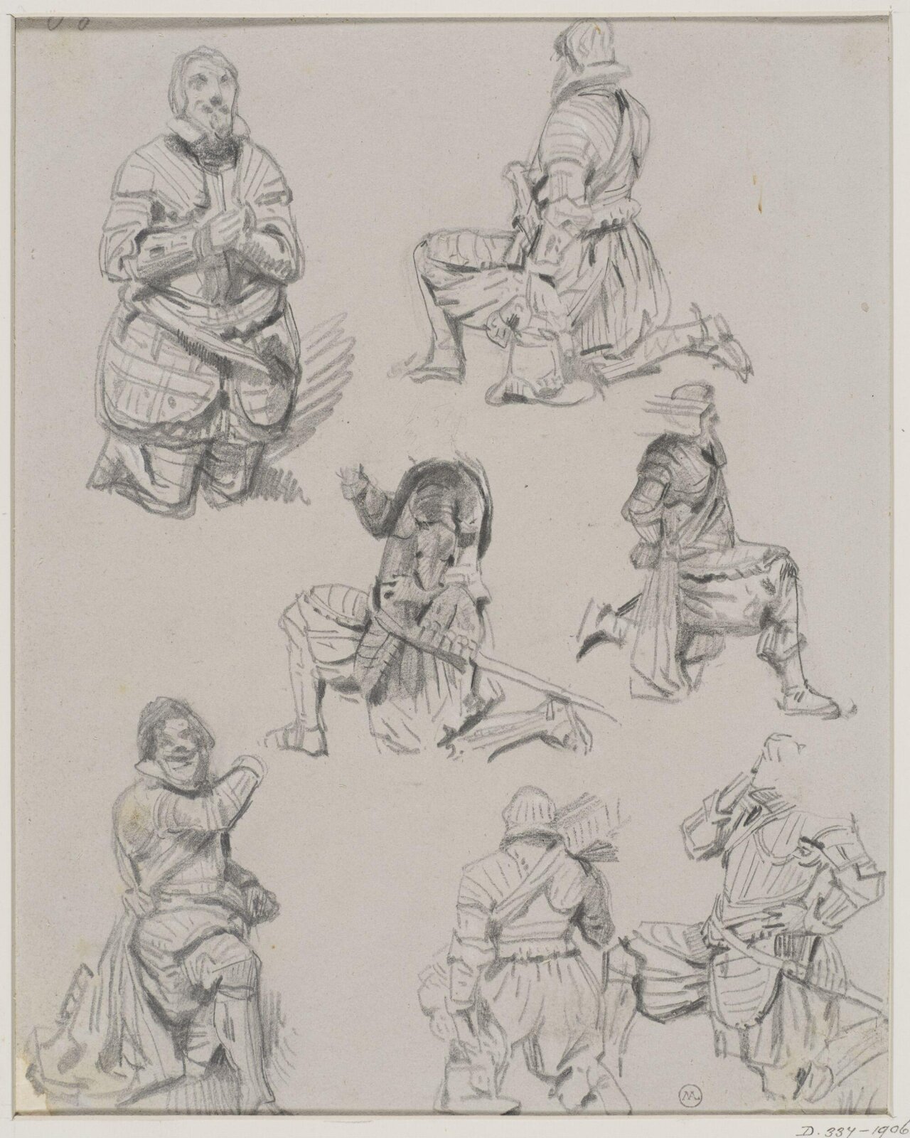 Drawing, George Cattermole, mid 19th century