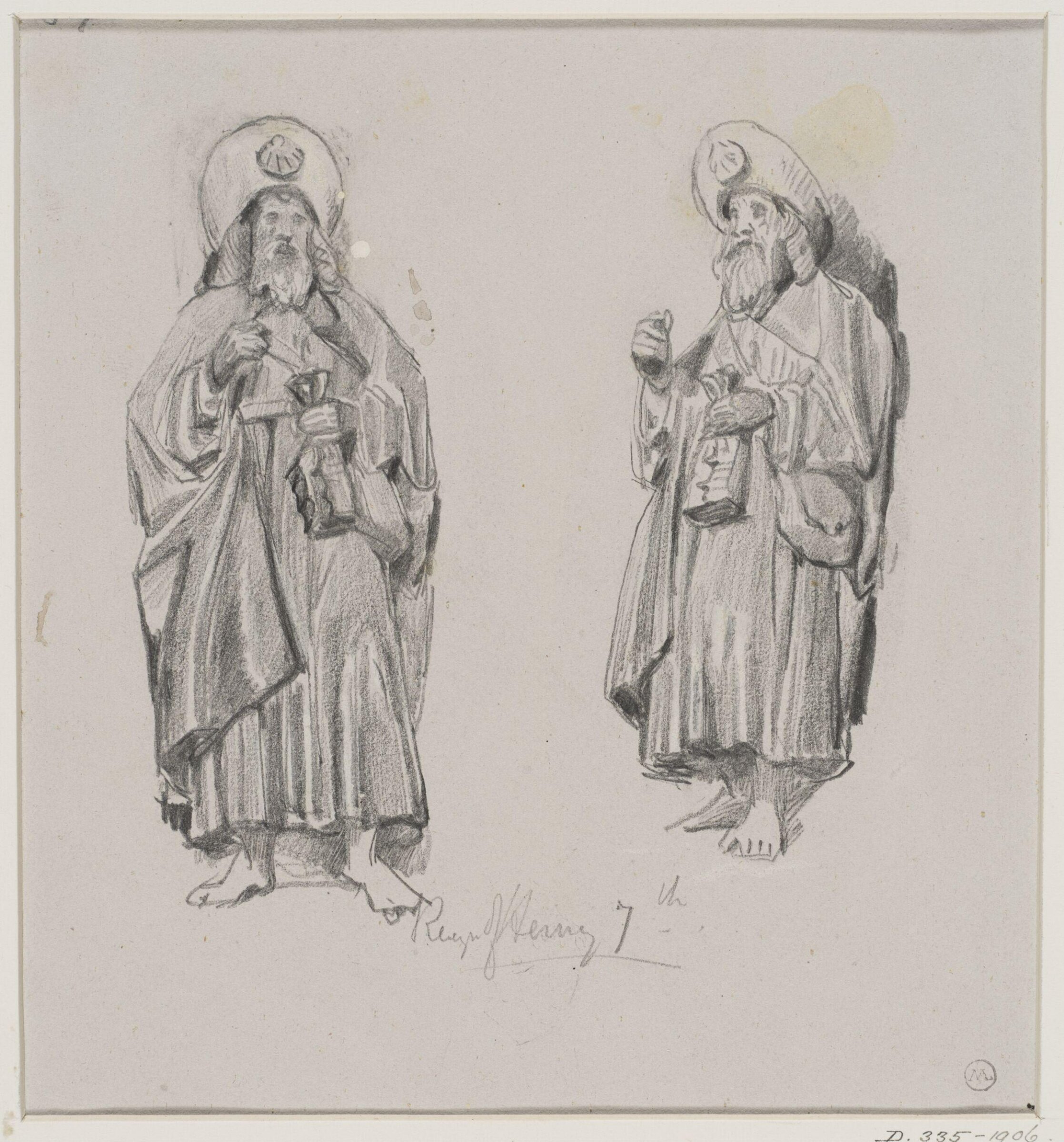 Drawing, George Cattermole, mid 19th century