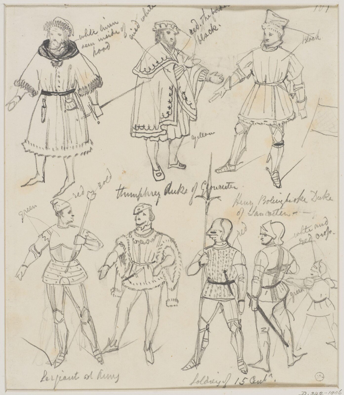 Drawing, George Cattermole, mid 19th century