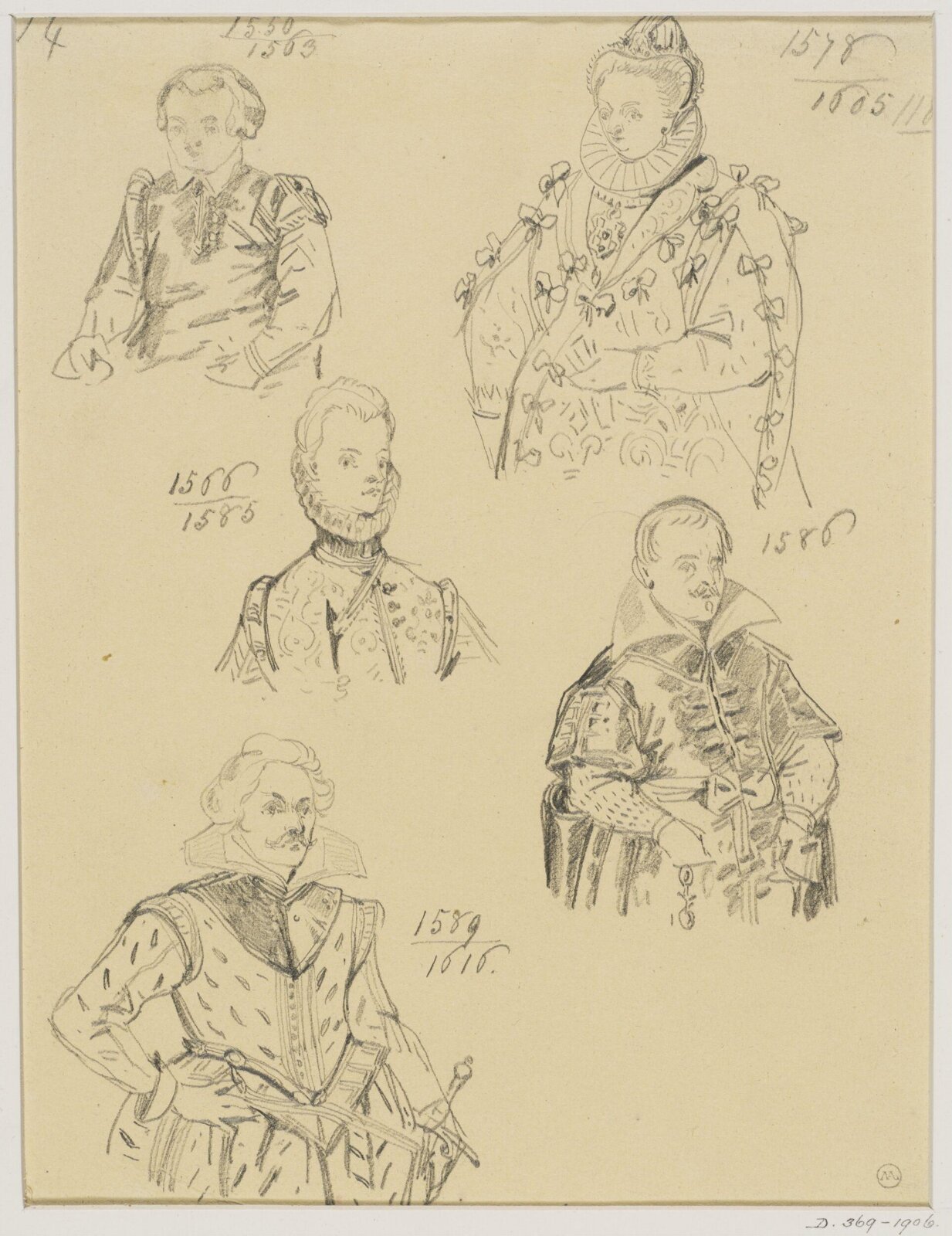 Drawing, George Cattermole, mid 19th century