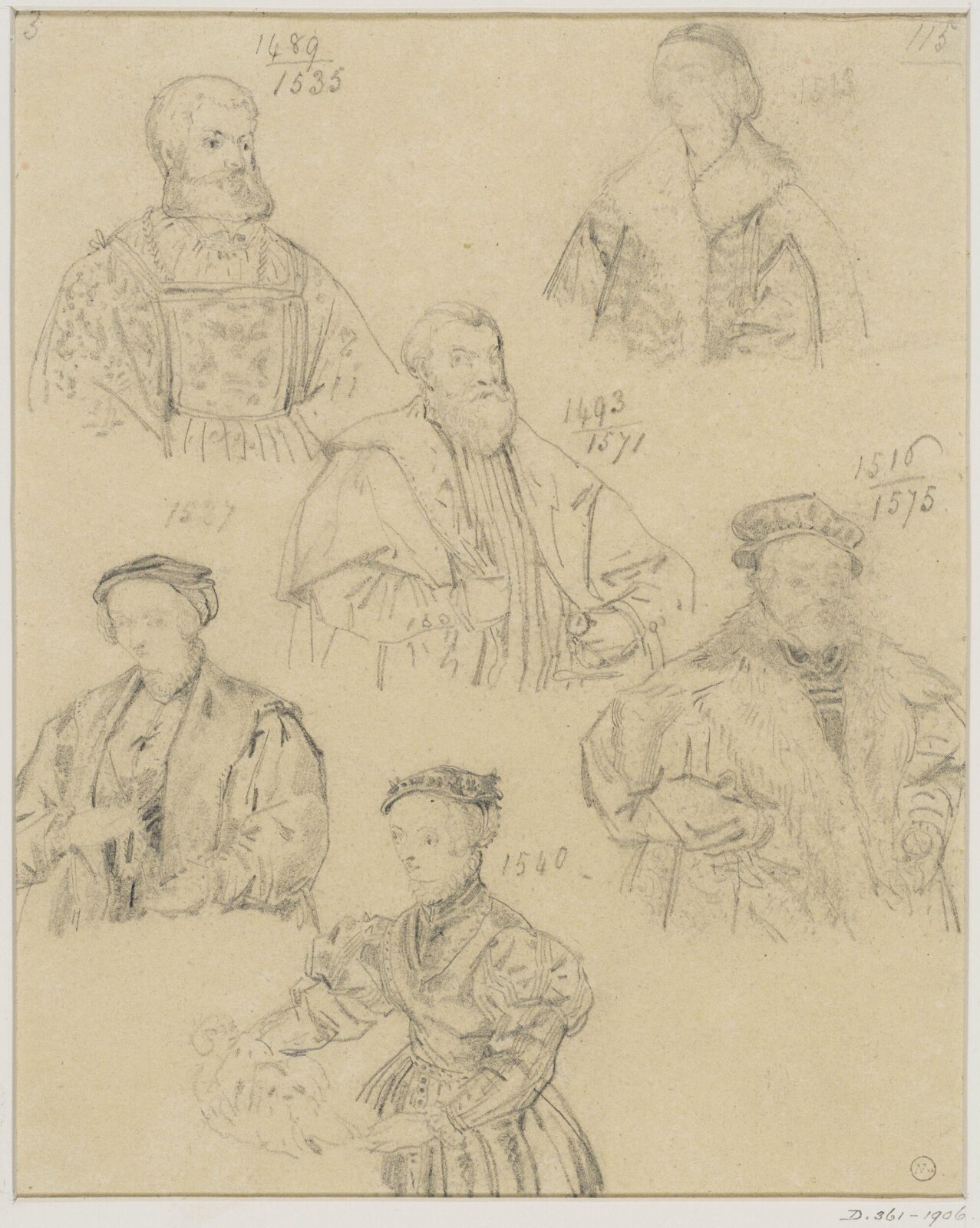 Drawing, George Cattermole, mid 19th century