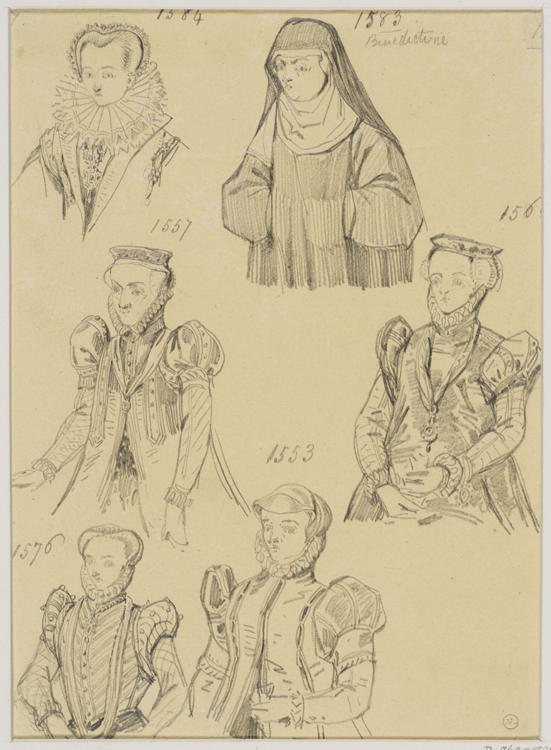 Drawing, George Cattermole, mid 19th century